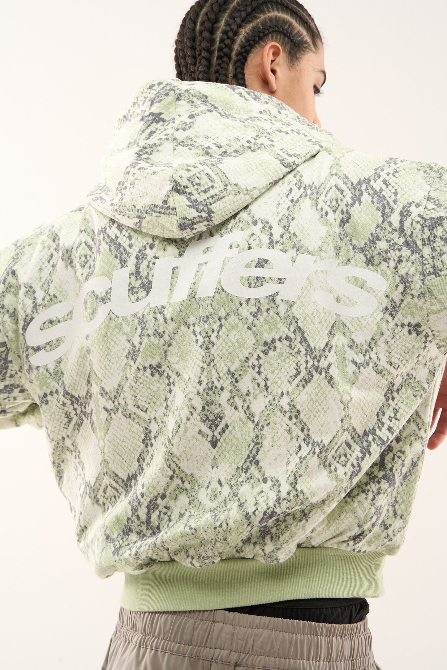 SCFF Green Snake Zipper