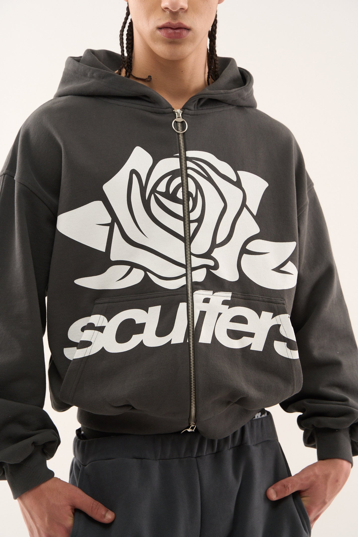 Girl Dark Zipper