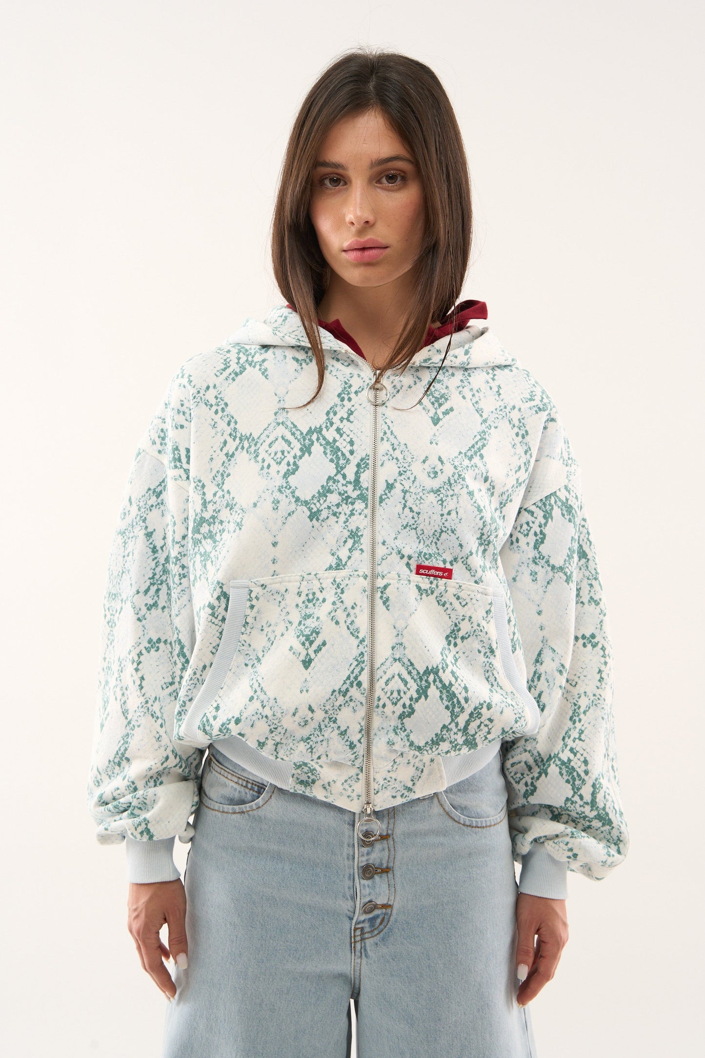 SCFF Blue Snake Zipper