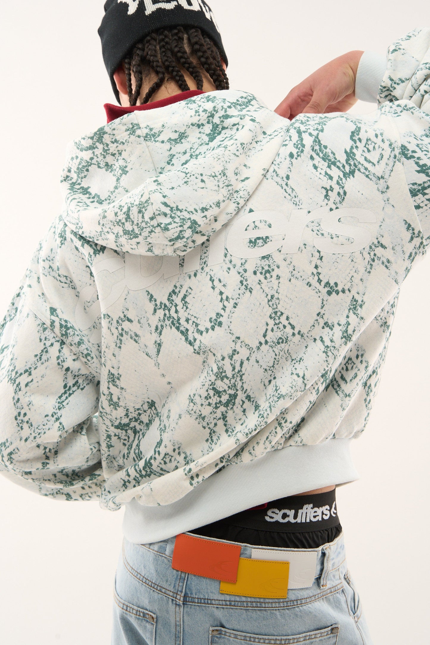 SCFF Blue Snake Zipper
