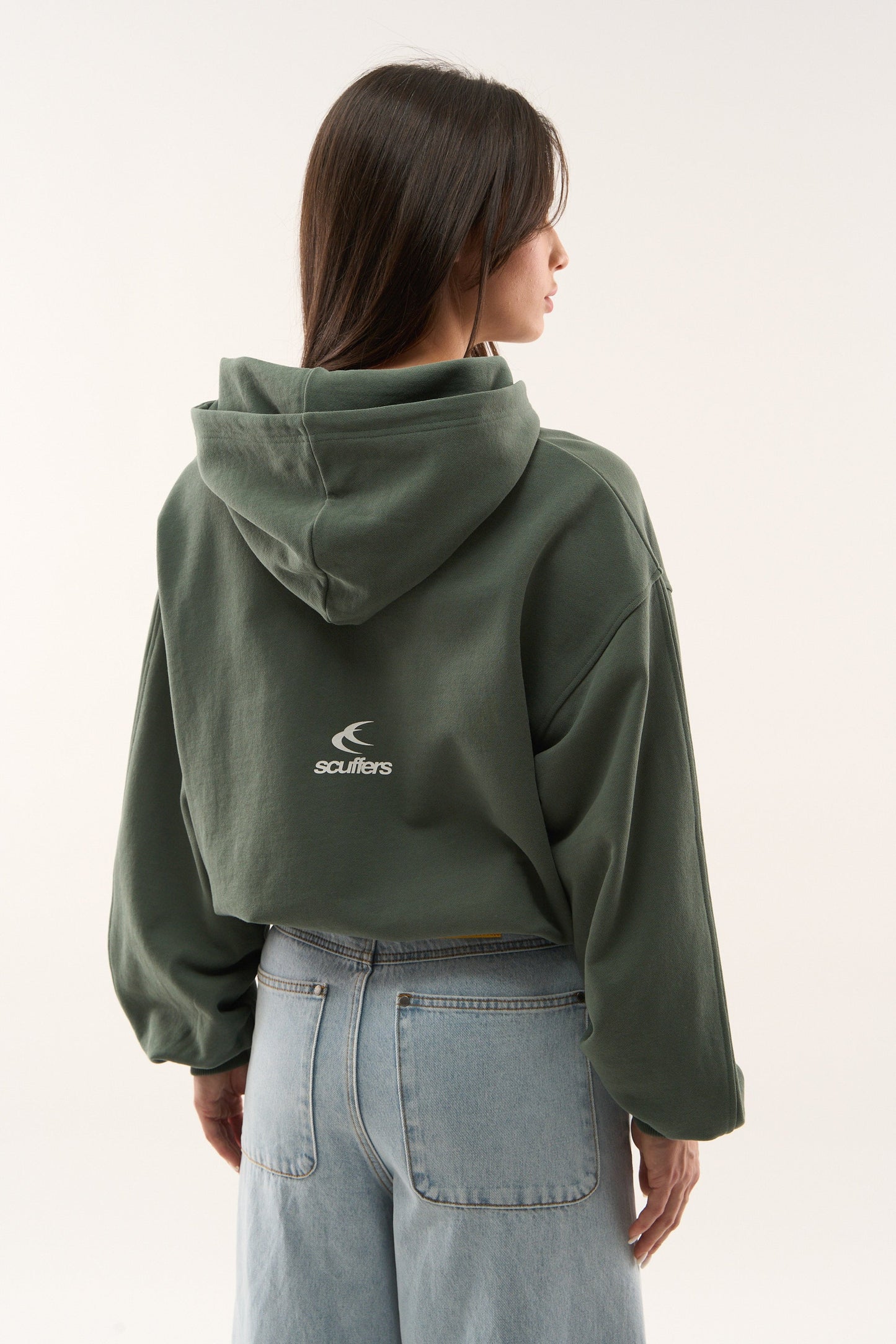 Girl Green Zipper