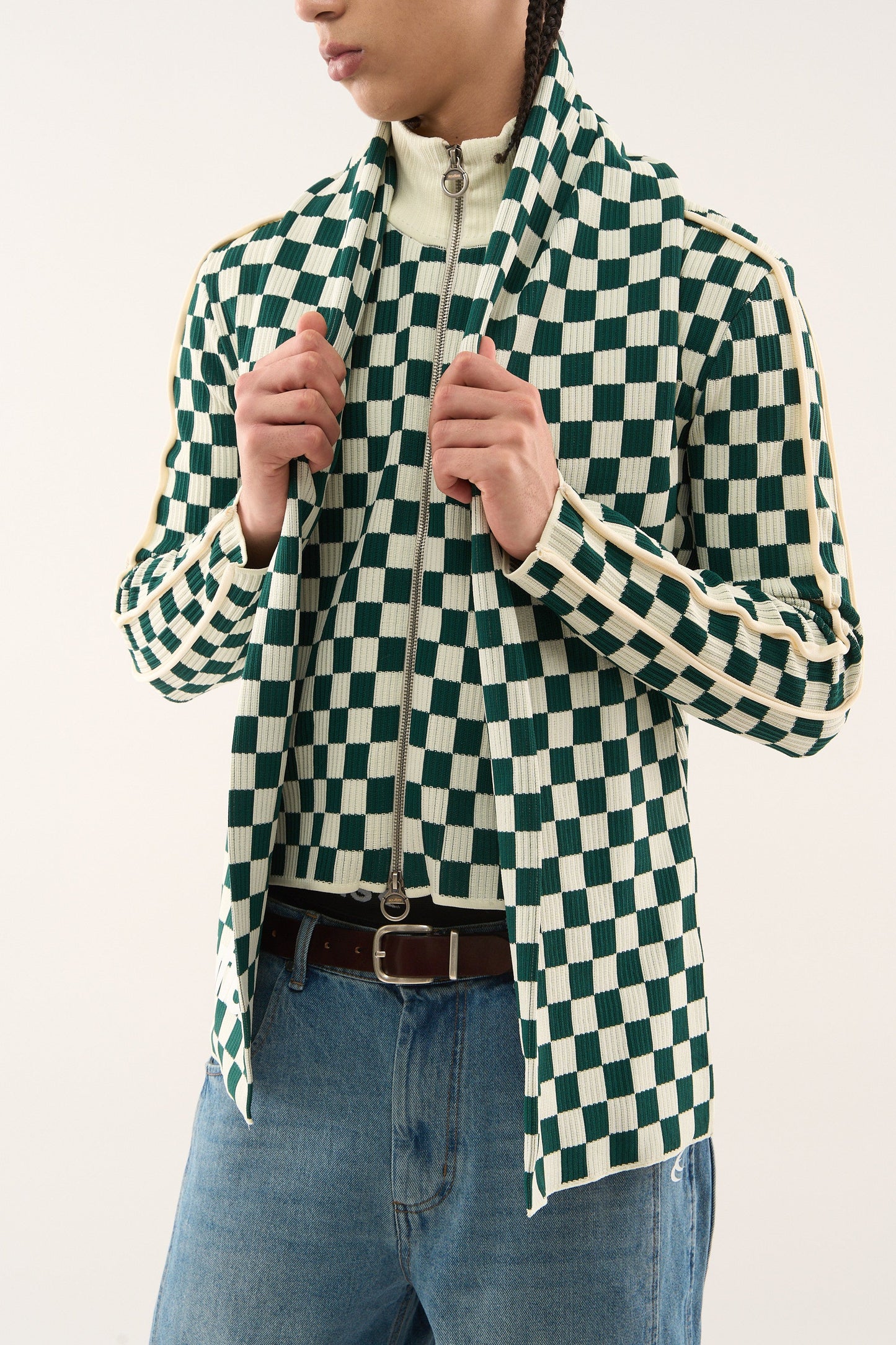 Monaco Green Scarf