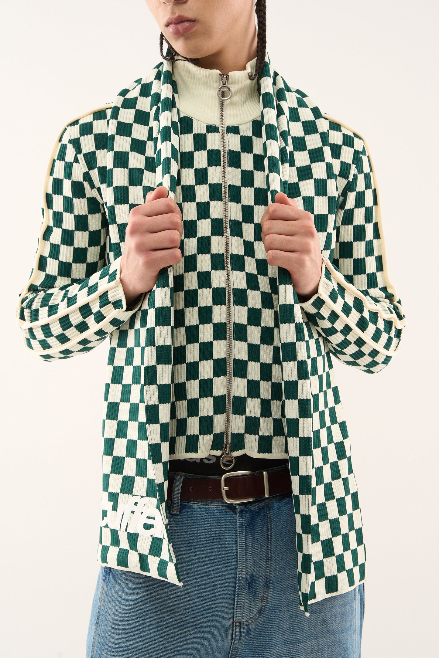 Monaco Green Scarf