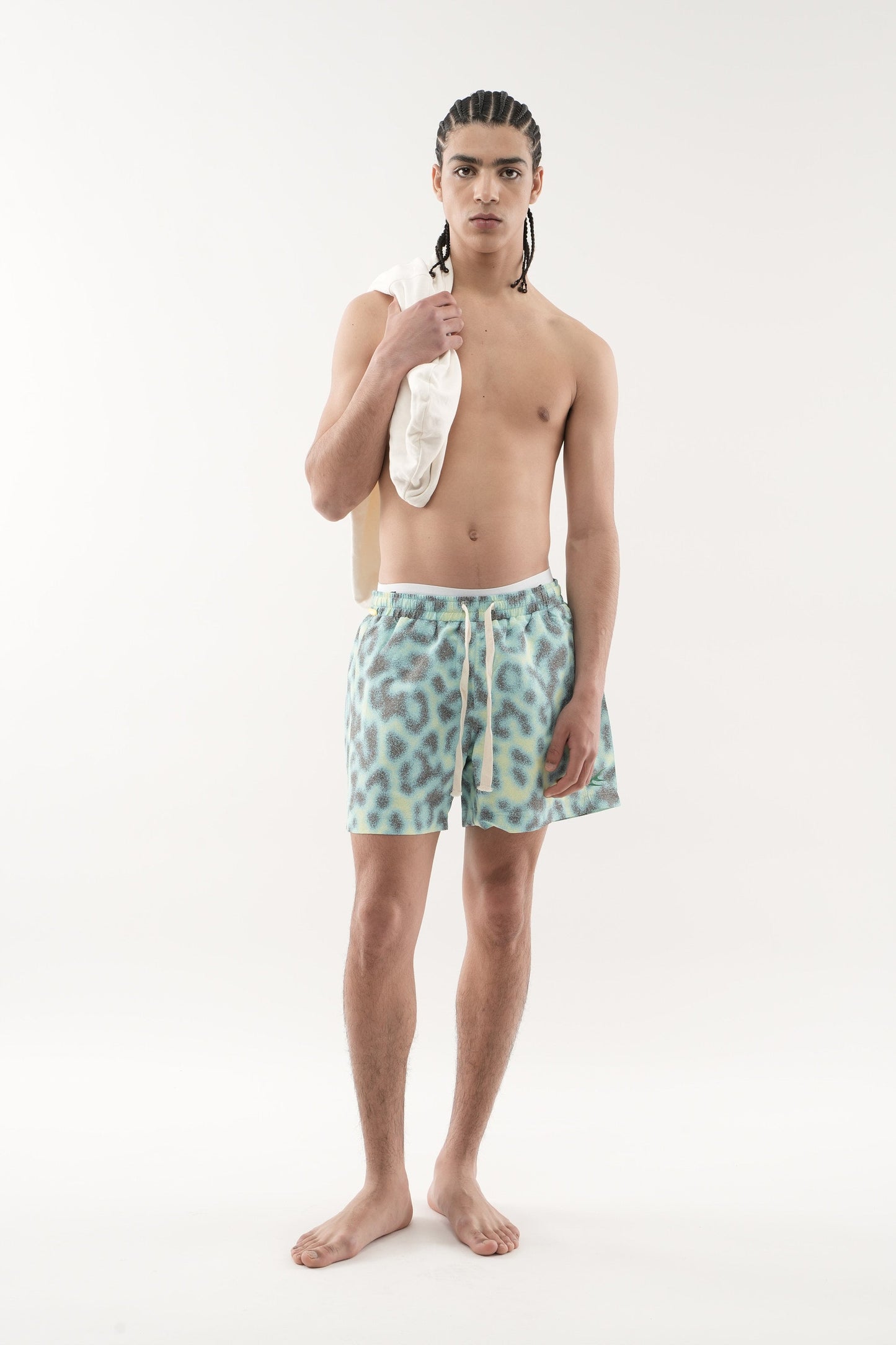 Cheetah Blue Swimpants