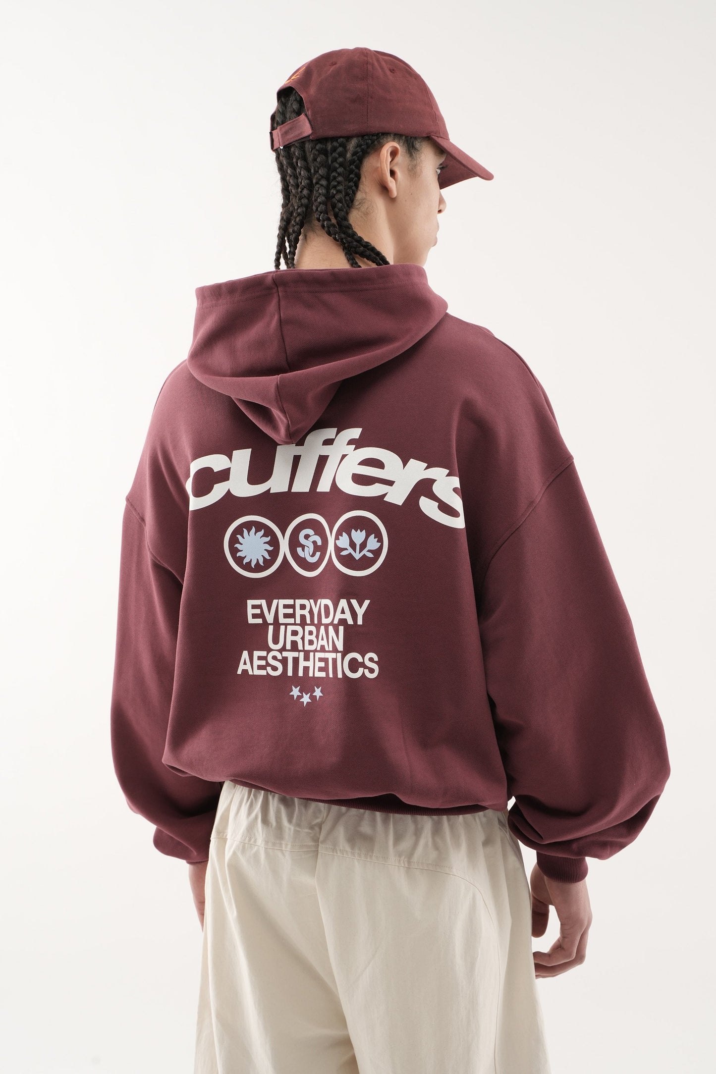 Emblem Burgundy Cap