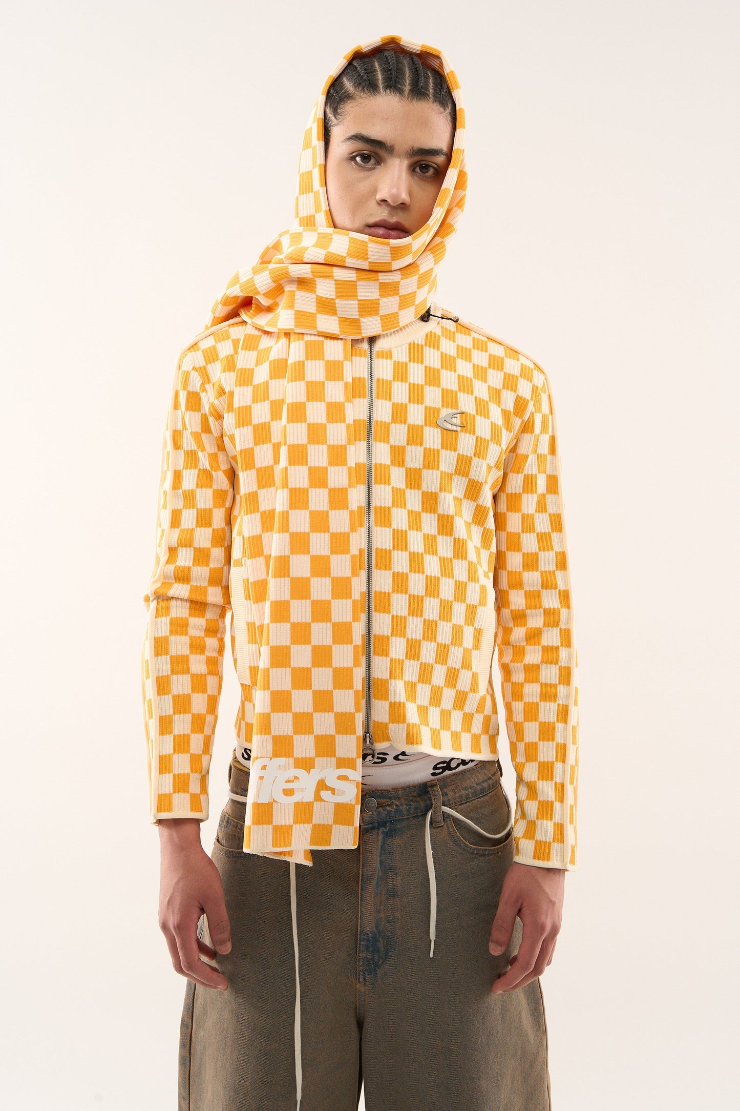 Monaco Yellow Scarf