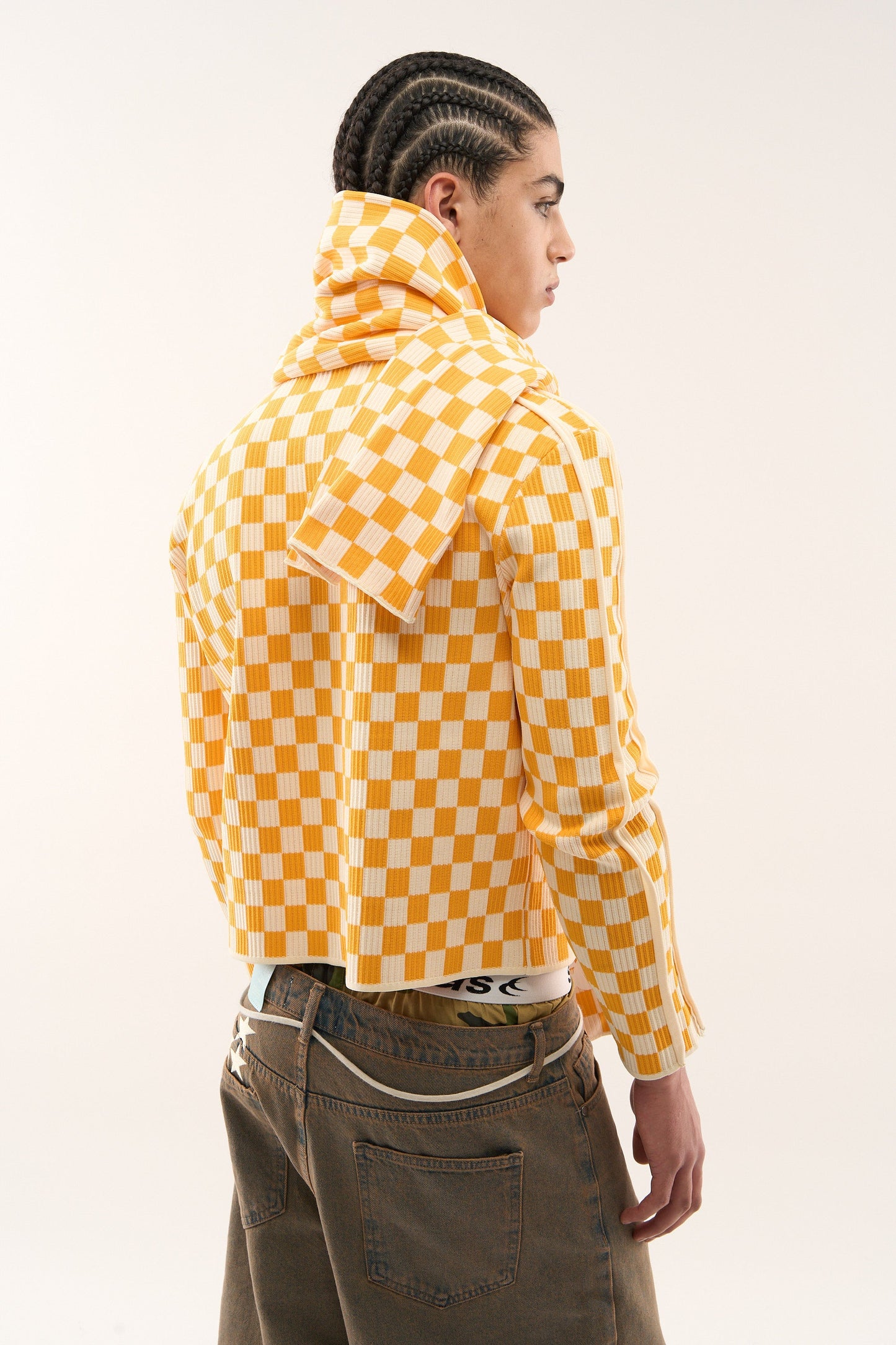 Monaco Yellow Scarf