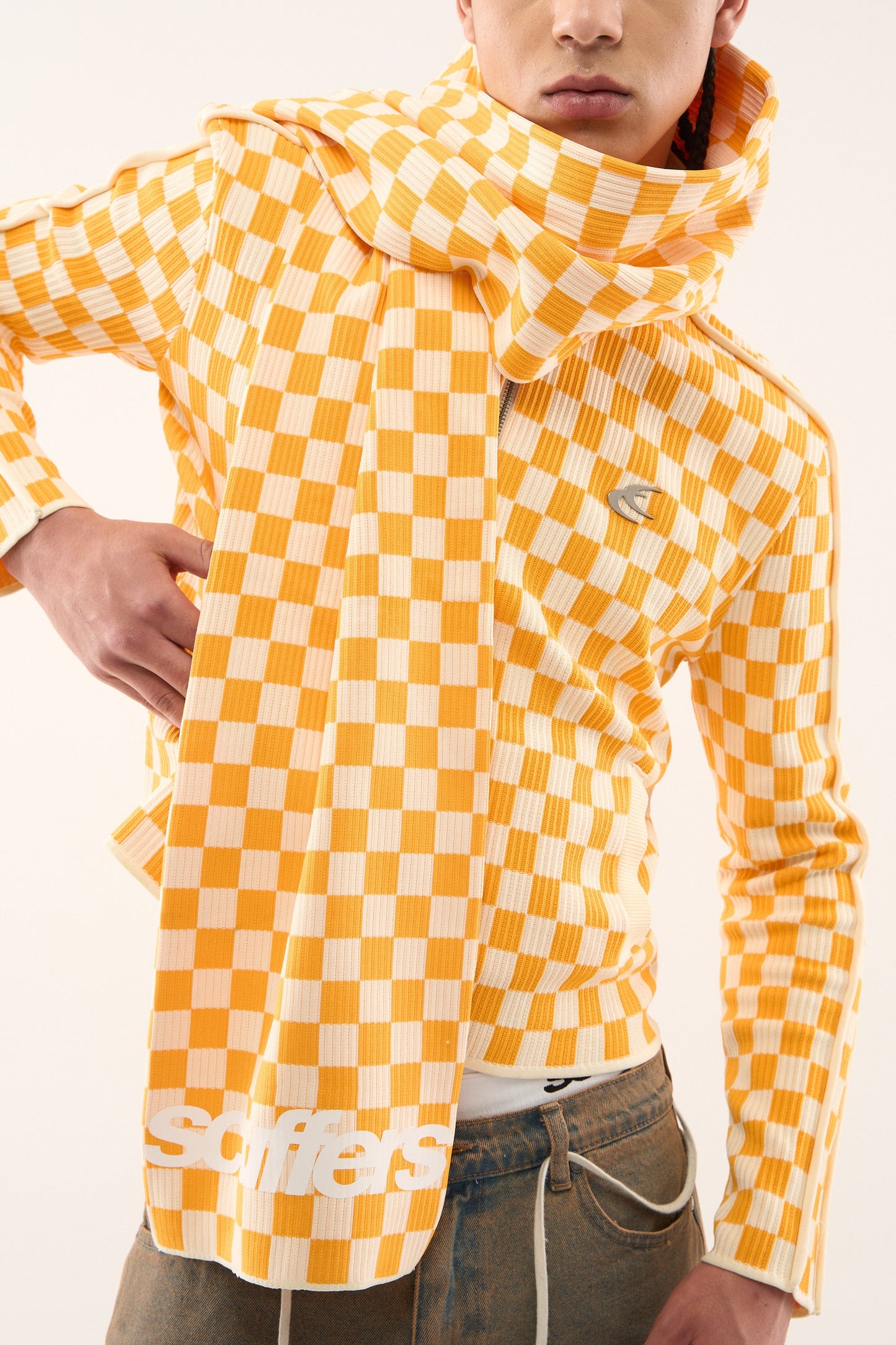 Monaco Yellow Scarf