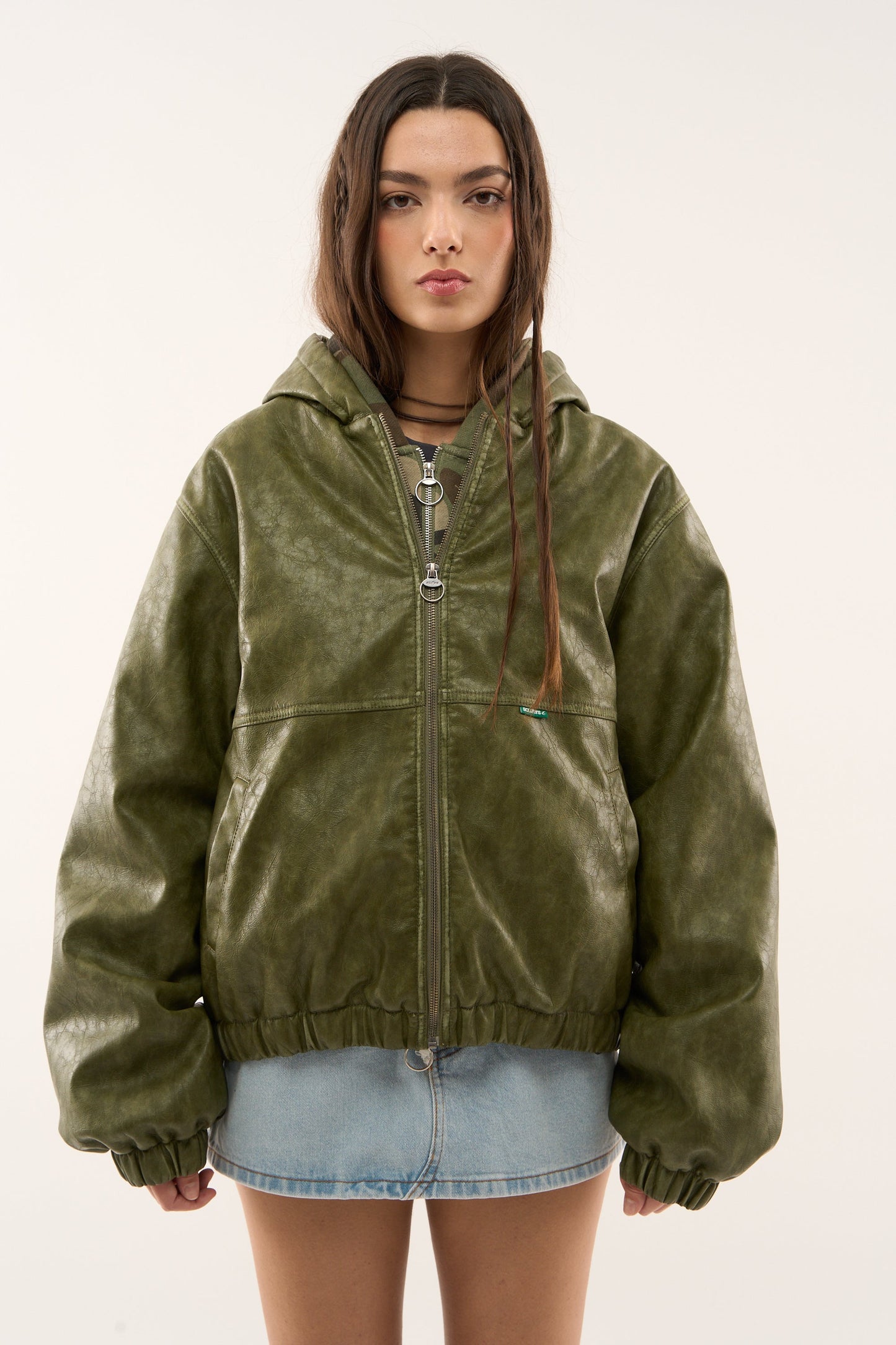 Green Work Jacket
