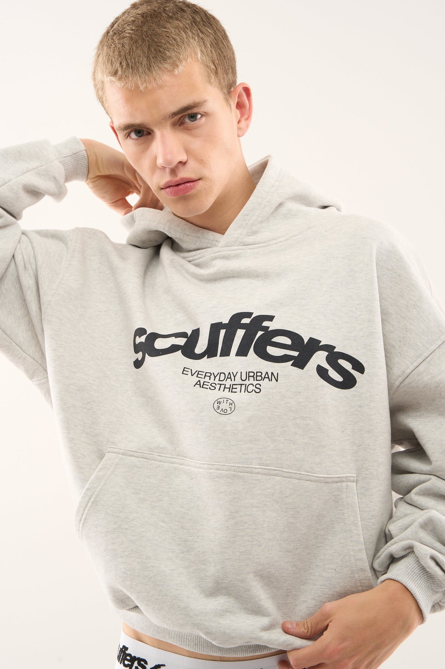 Iconic Light Grey Hoodie