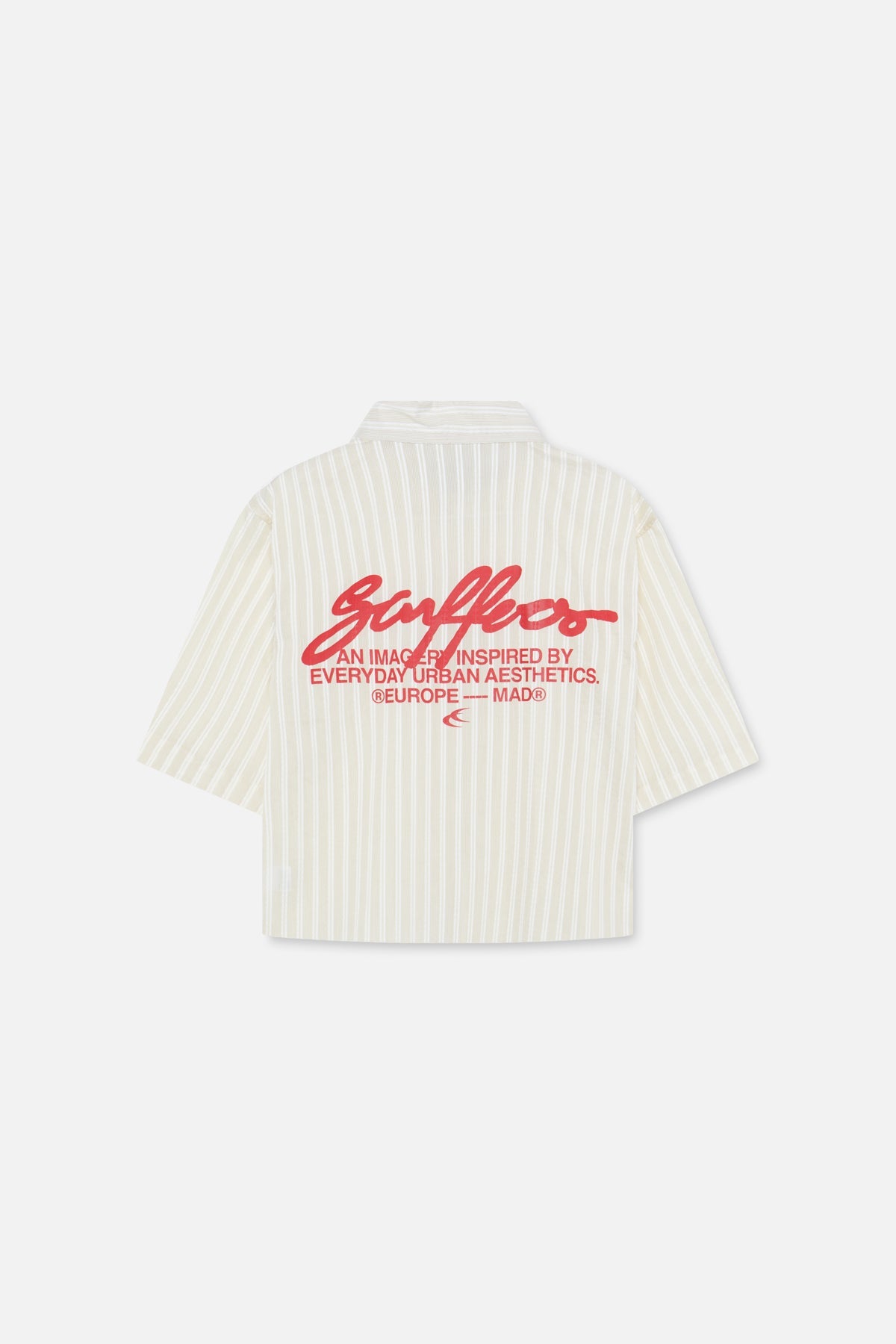 Signature Ecru Pinstriped Shirt