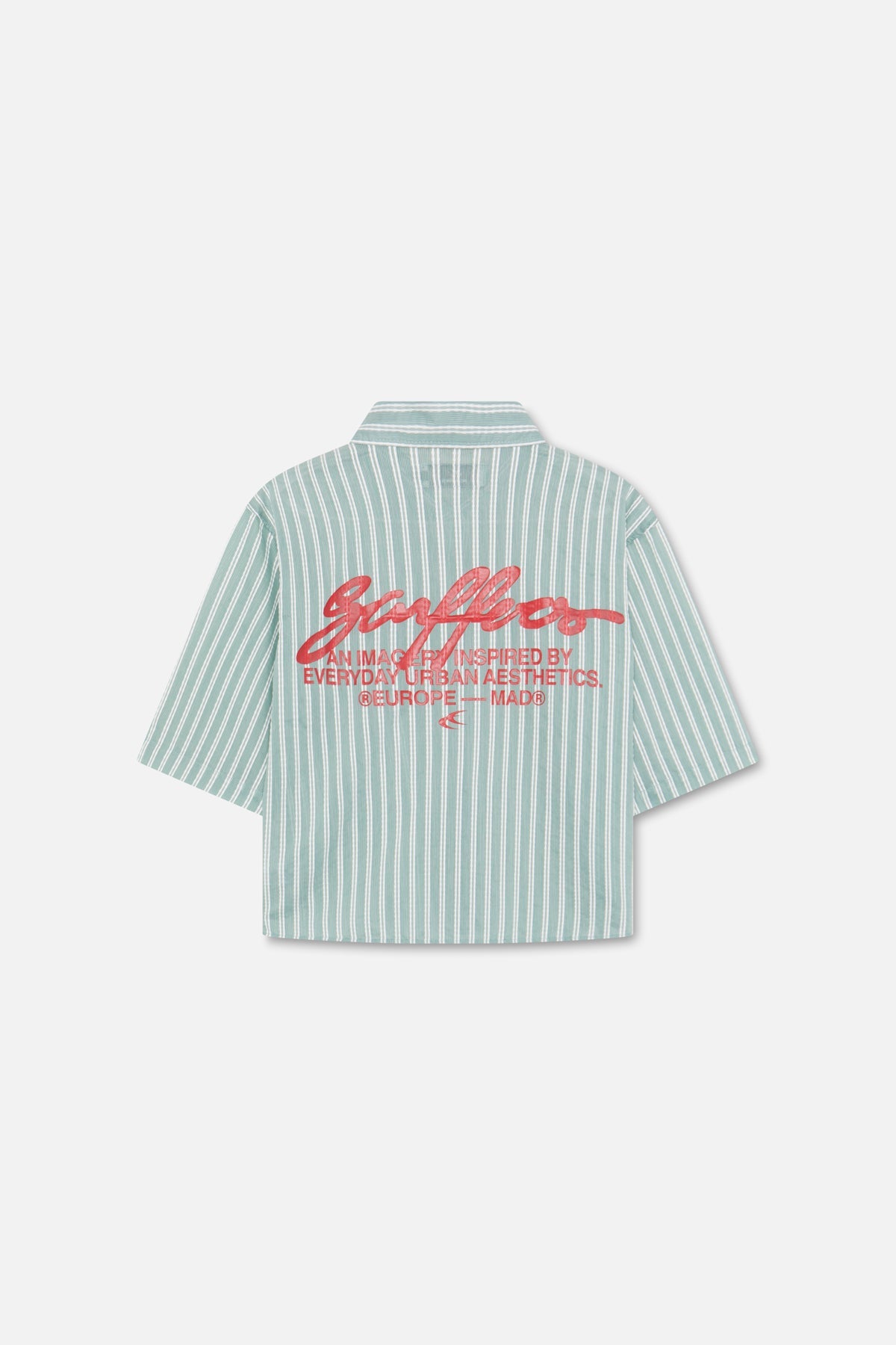 Signature Green Pinstriped Shirt