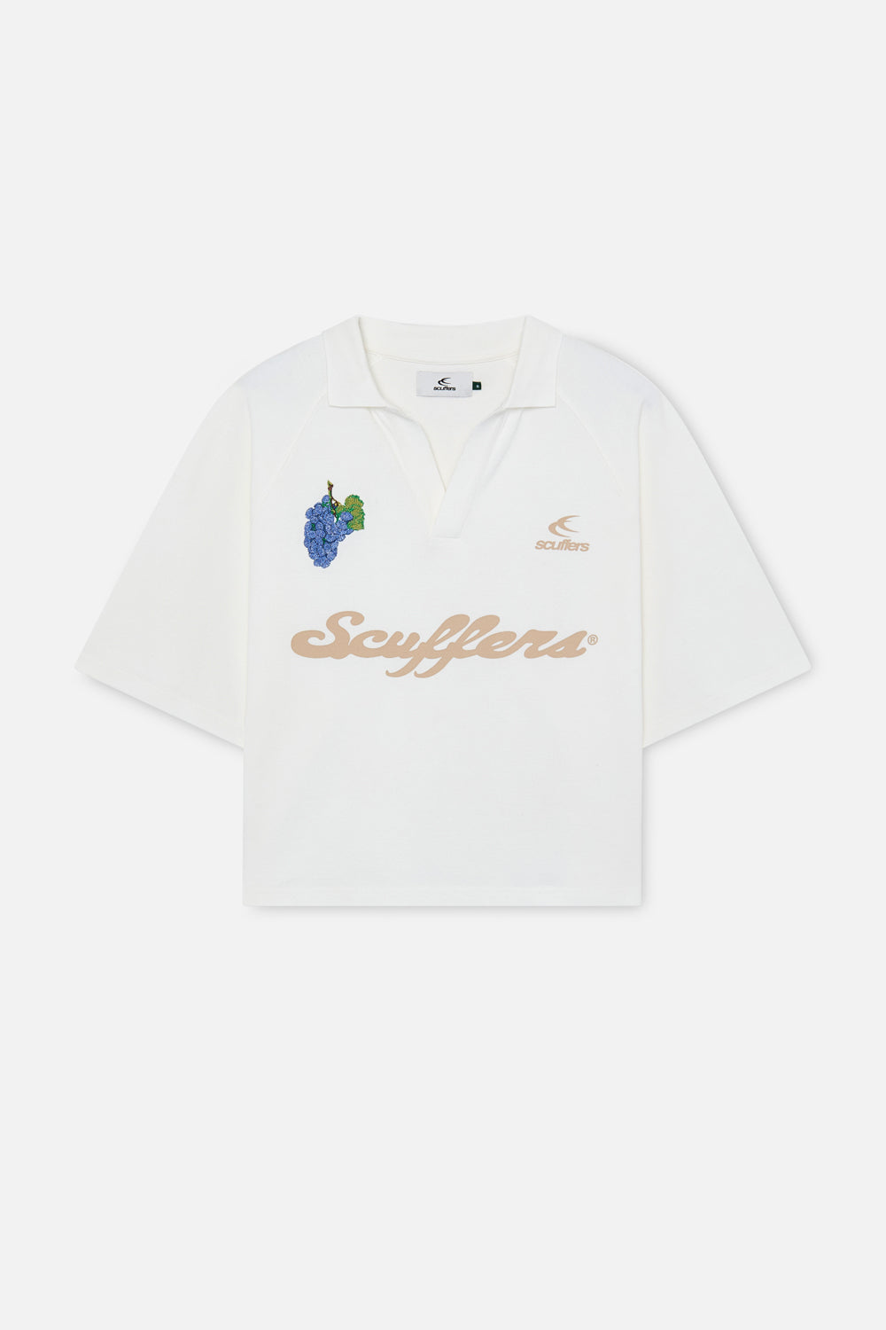 Tropical White Polo