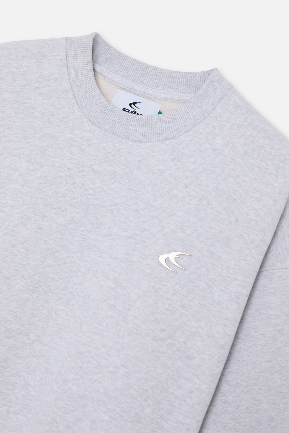 Everyday Grey Melange Crewneck