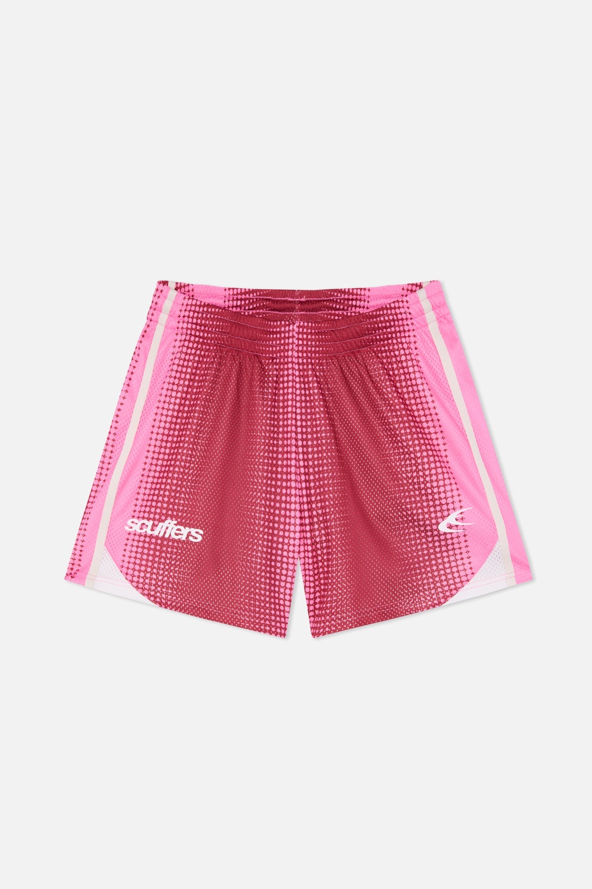 Frequency Red & Pink Shorts