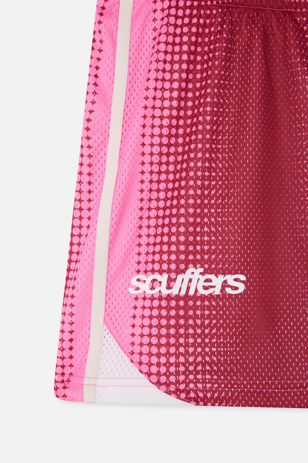 Frequency Red & Pink Shorts