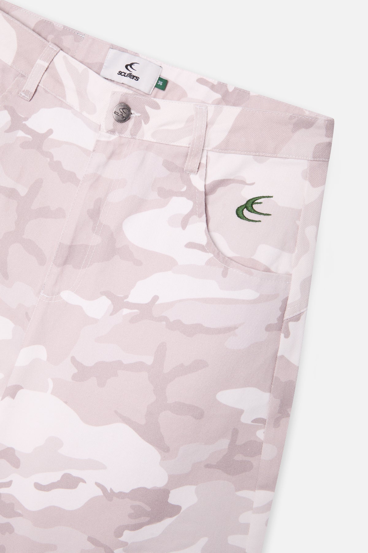 Camo Light Grey Shorts