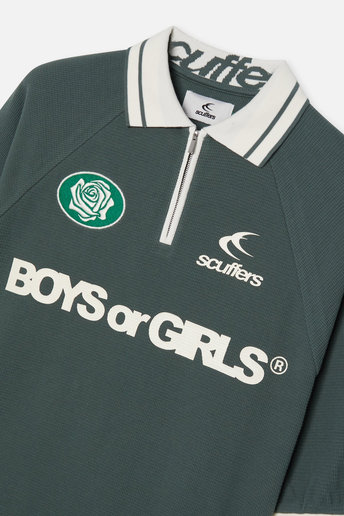 Boys or Girls Green Polo
