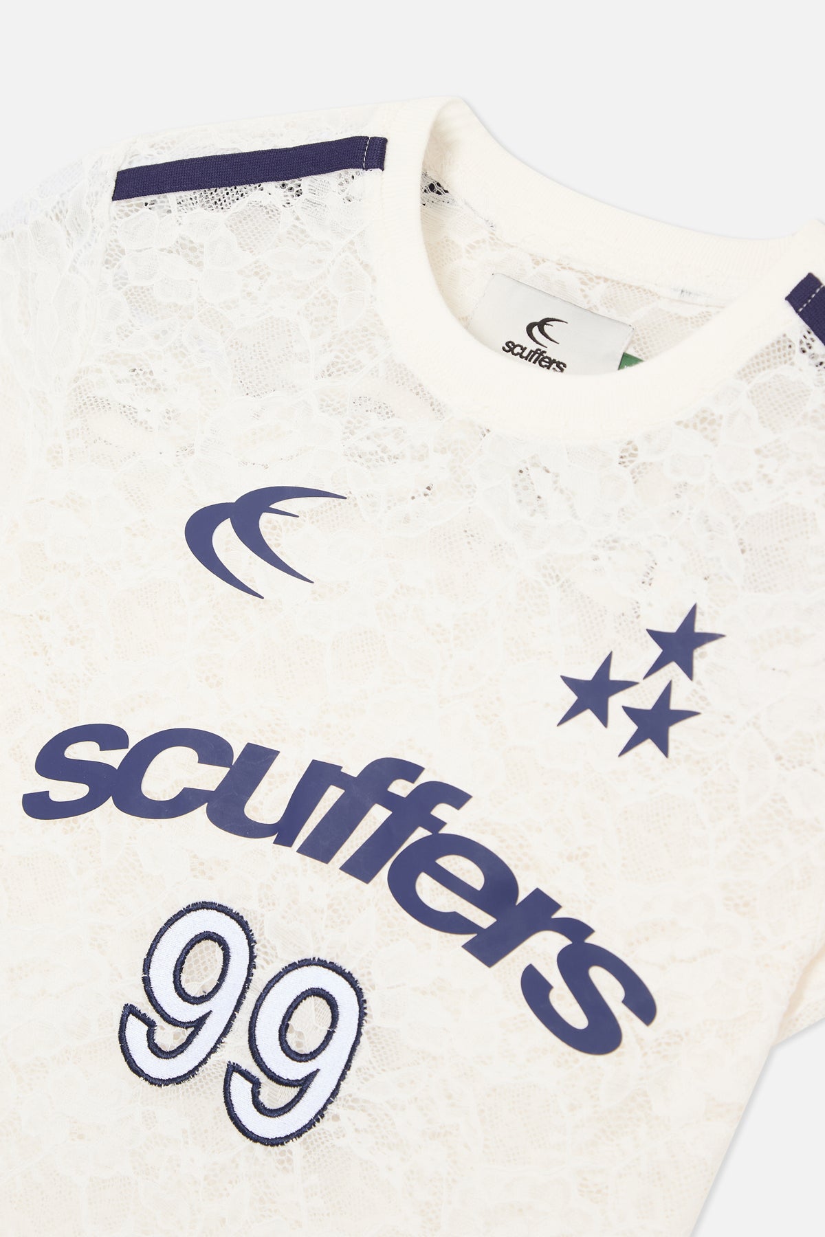 99 Lace White Top