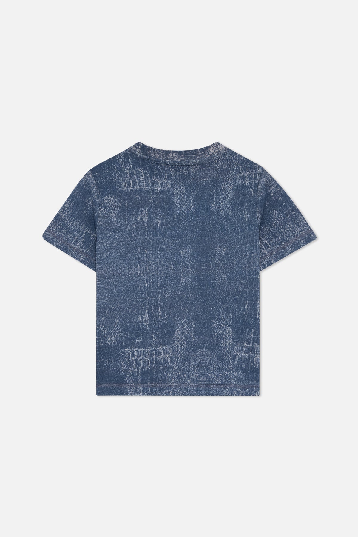Crocodile Navy Fitted T-Shirt