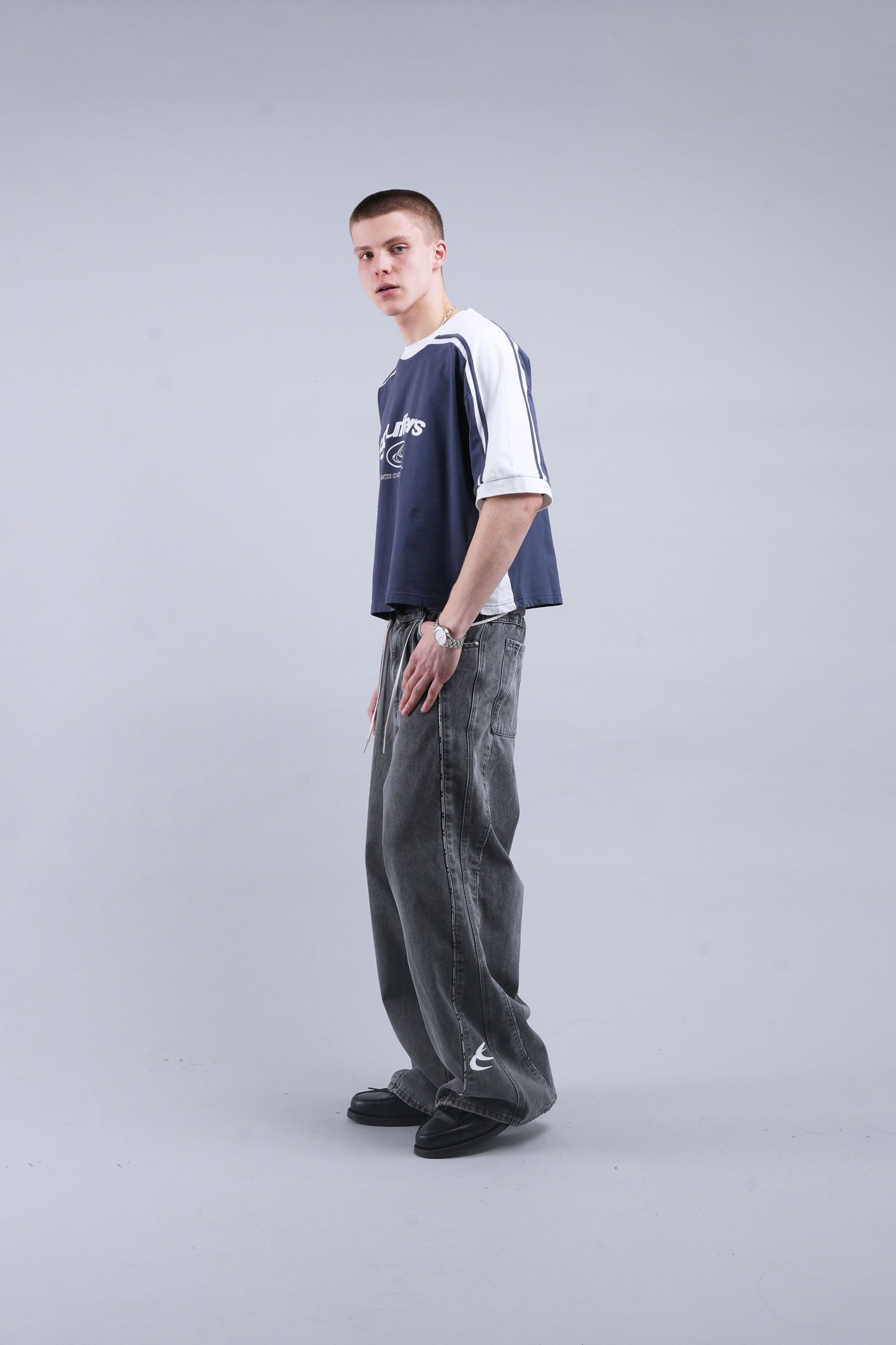 Effortless Navy T-Shirt