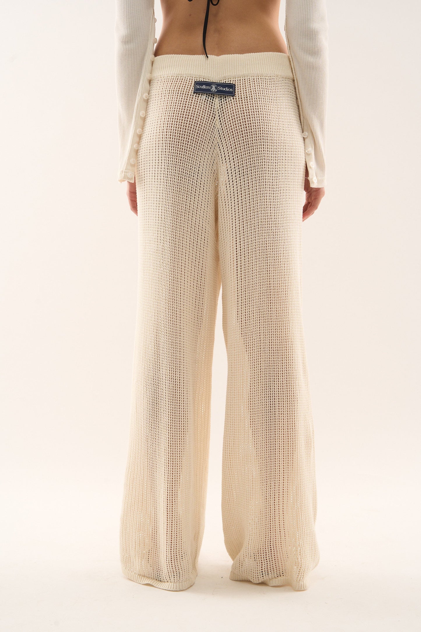 Double Moon Ecru Pants