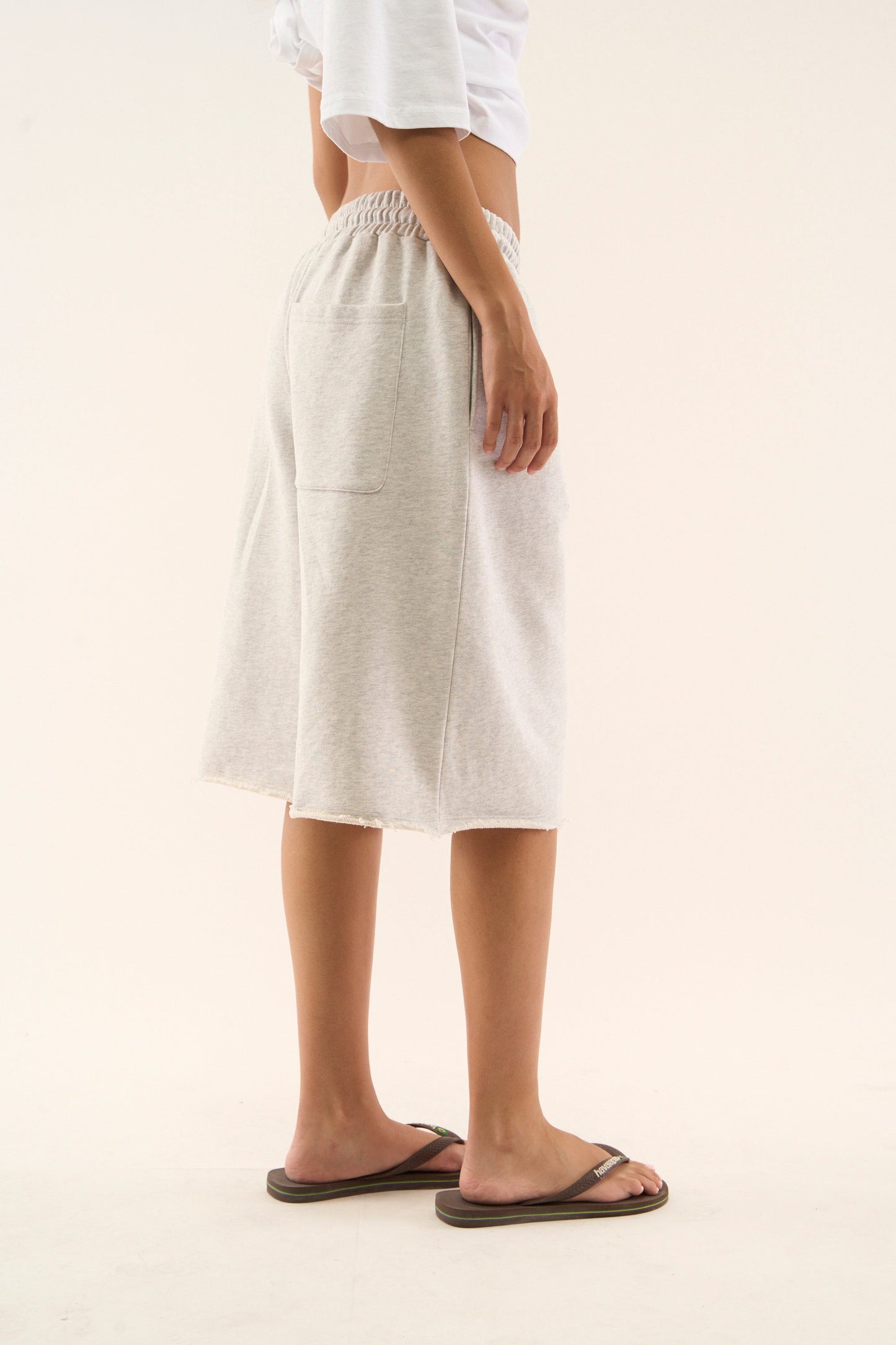 SCFF Grey Melange Shorts