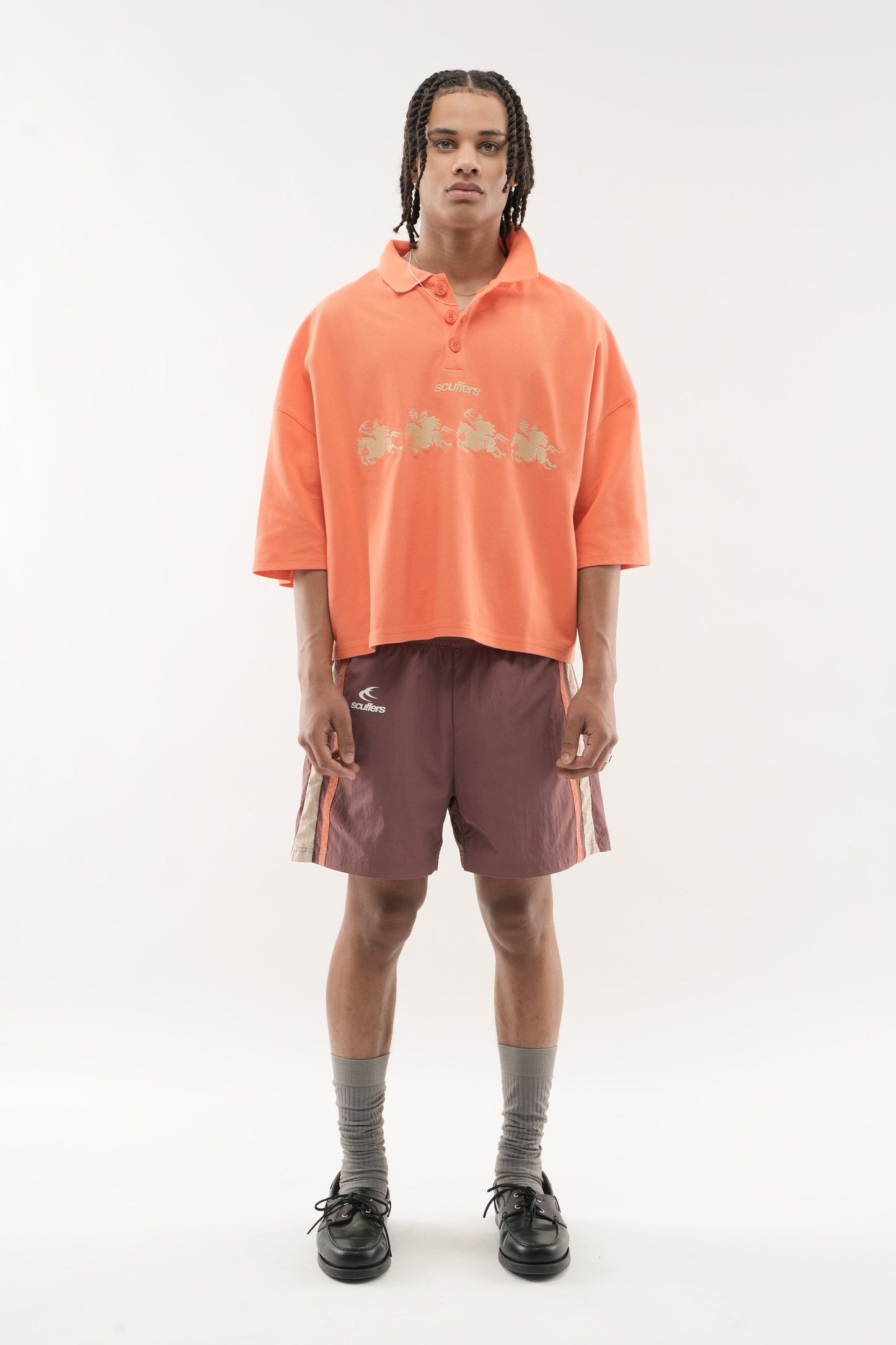 The Race Orange Polo
