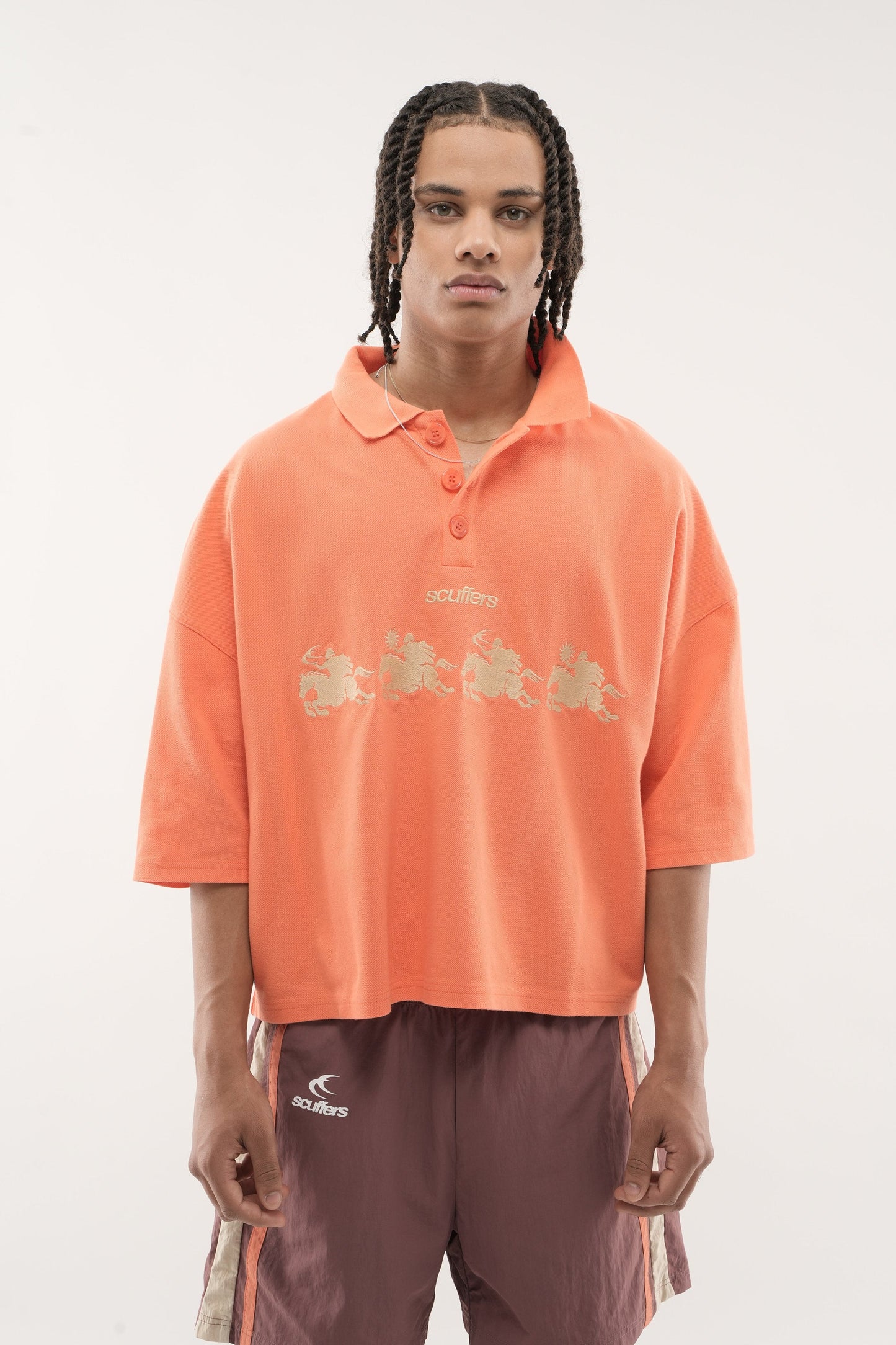 The Race Orange Polo