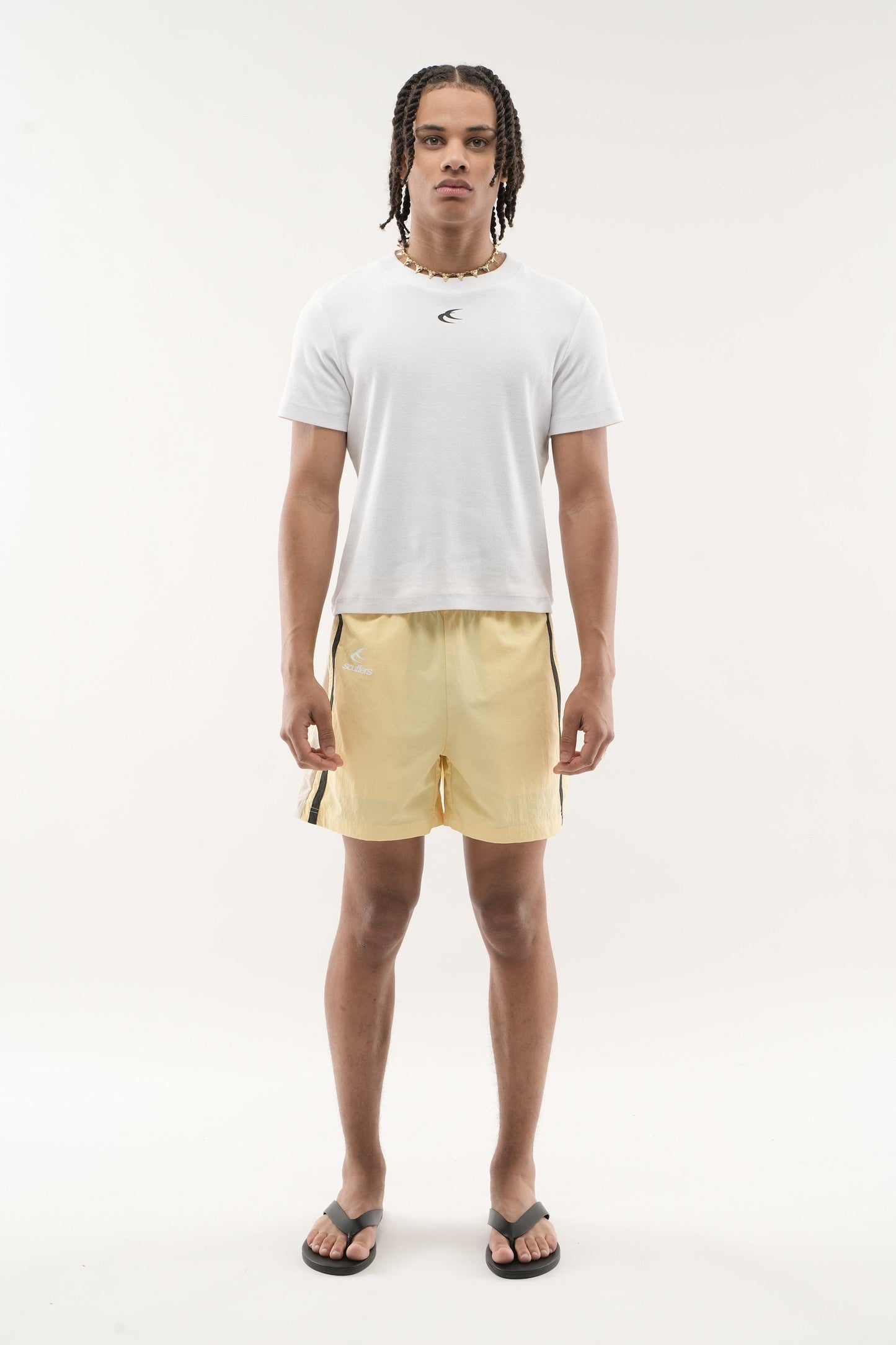 Tech Yellow Shorts