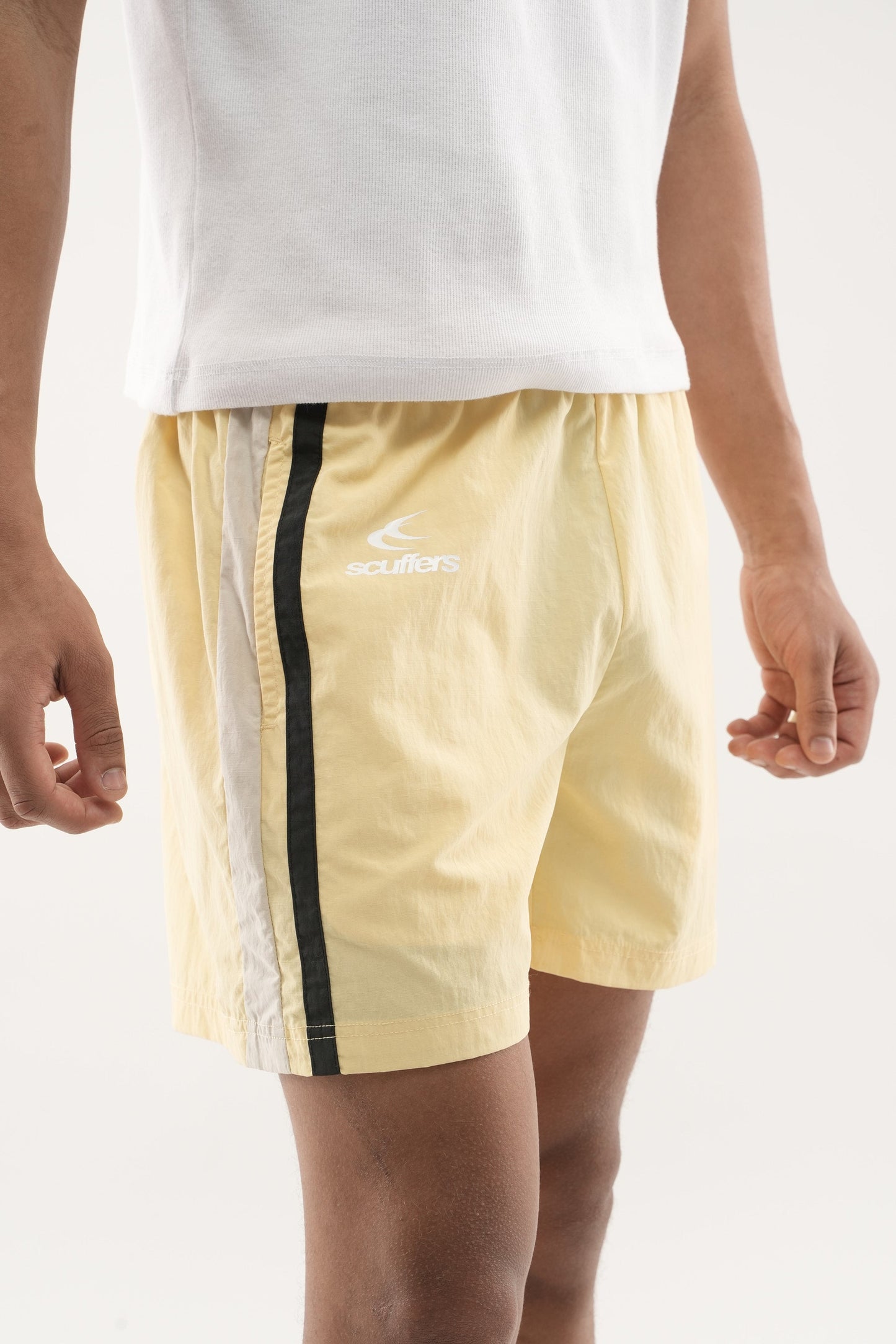 Tech Yellow Shorts
