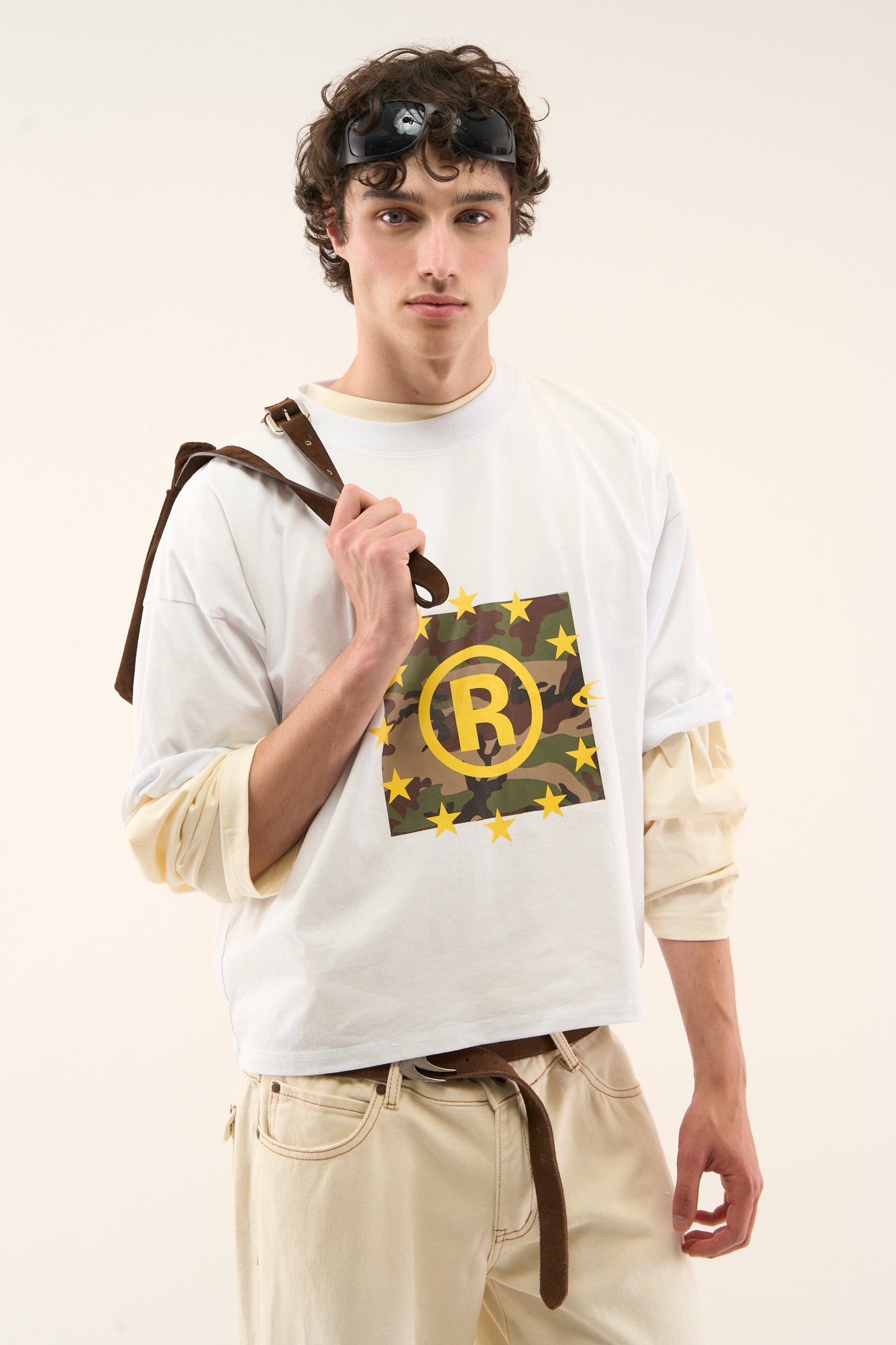 Copyright White T-Shirt