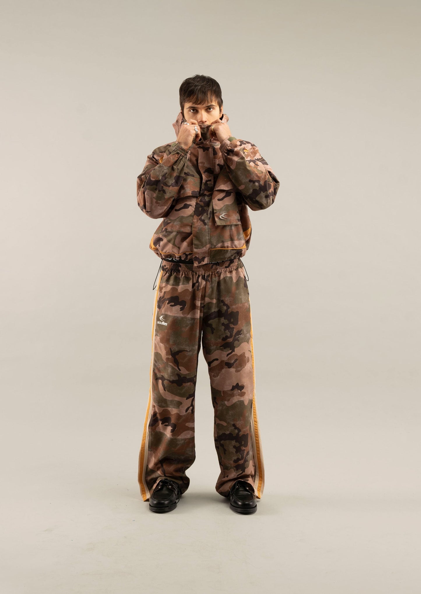 Camo Windbreaker