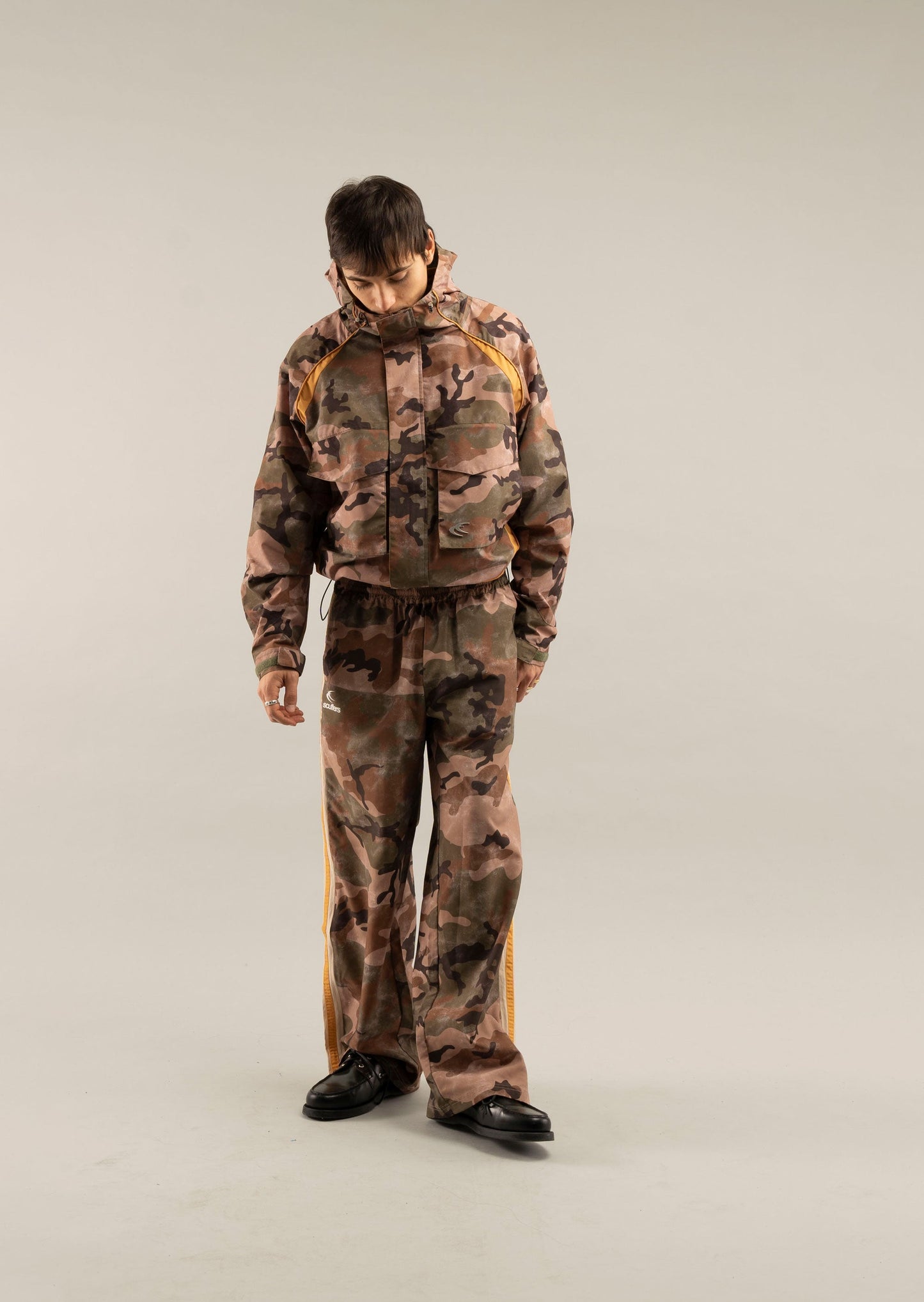 Camo Windbreaker