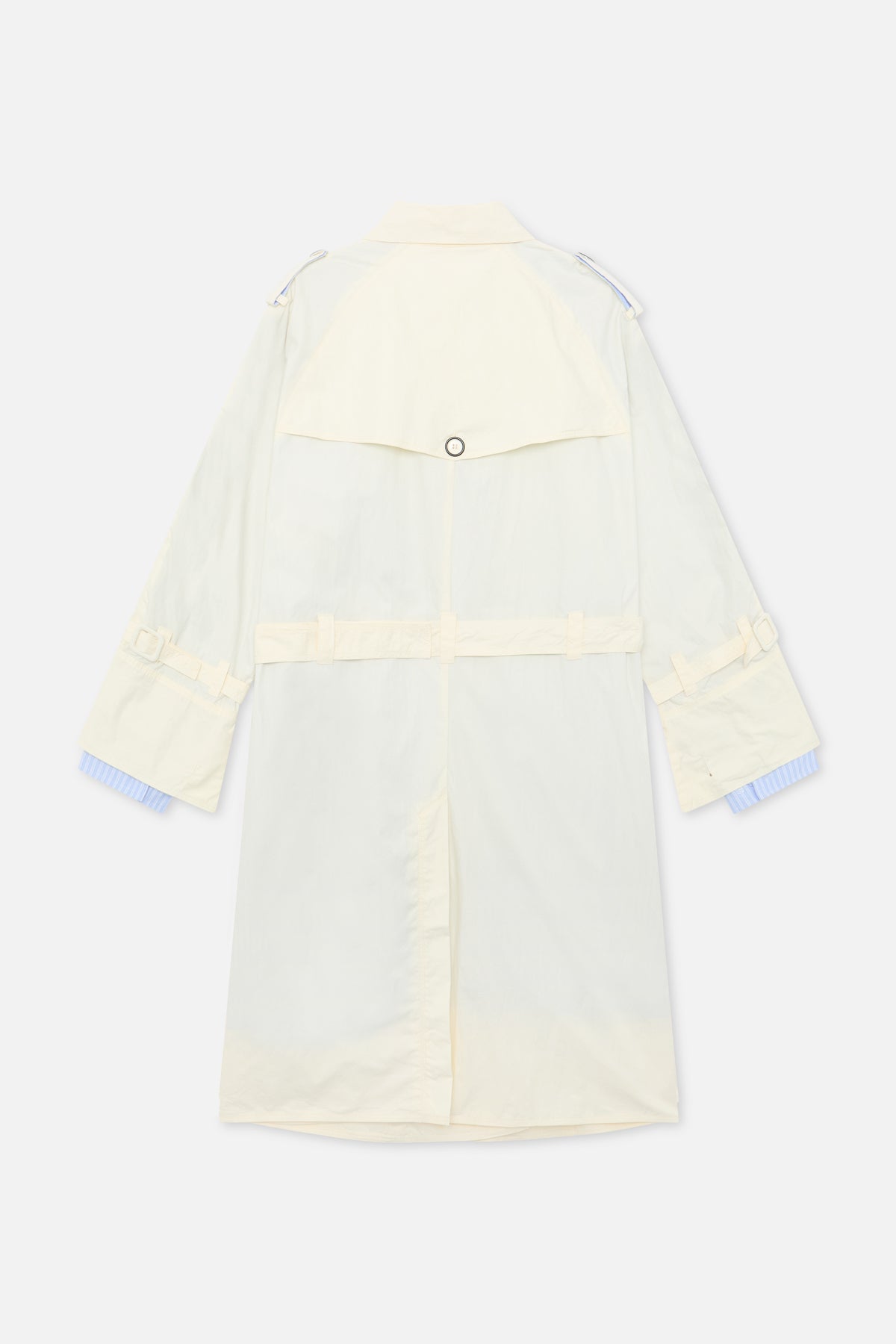 Vichy Ecru Trench Coat