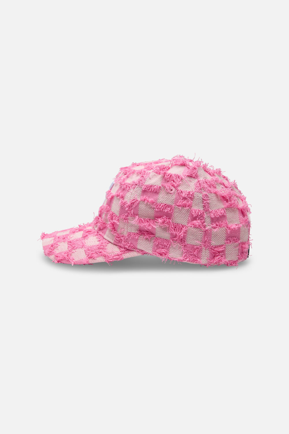 Checkered Pink Cap
