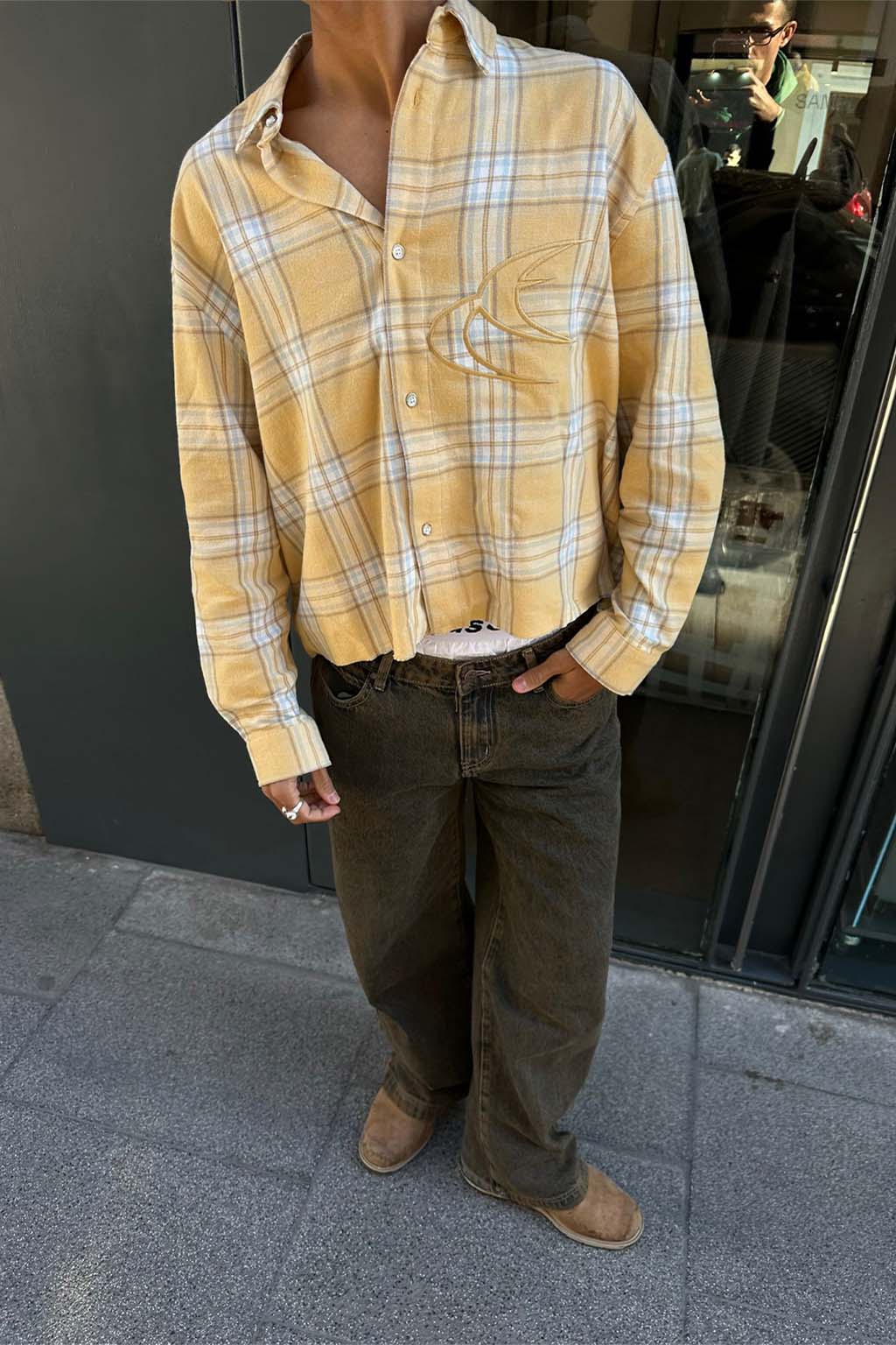 Yellow Checkered Shirt