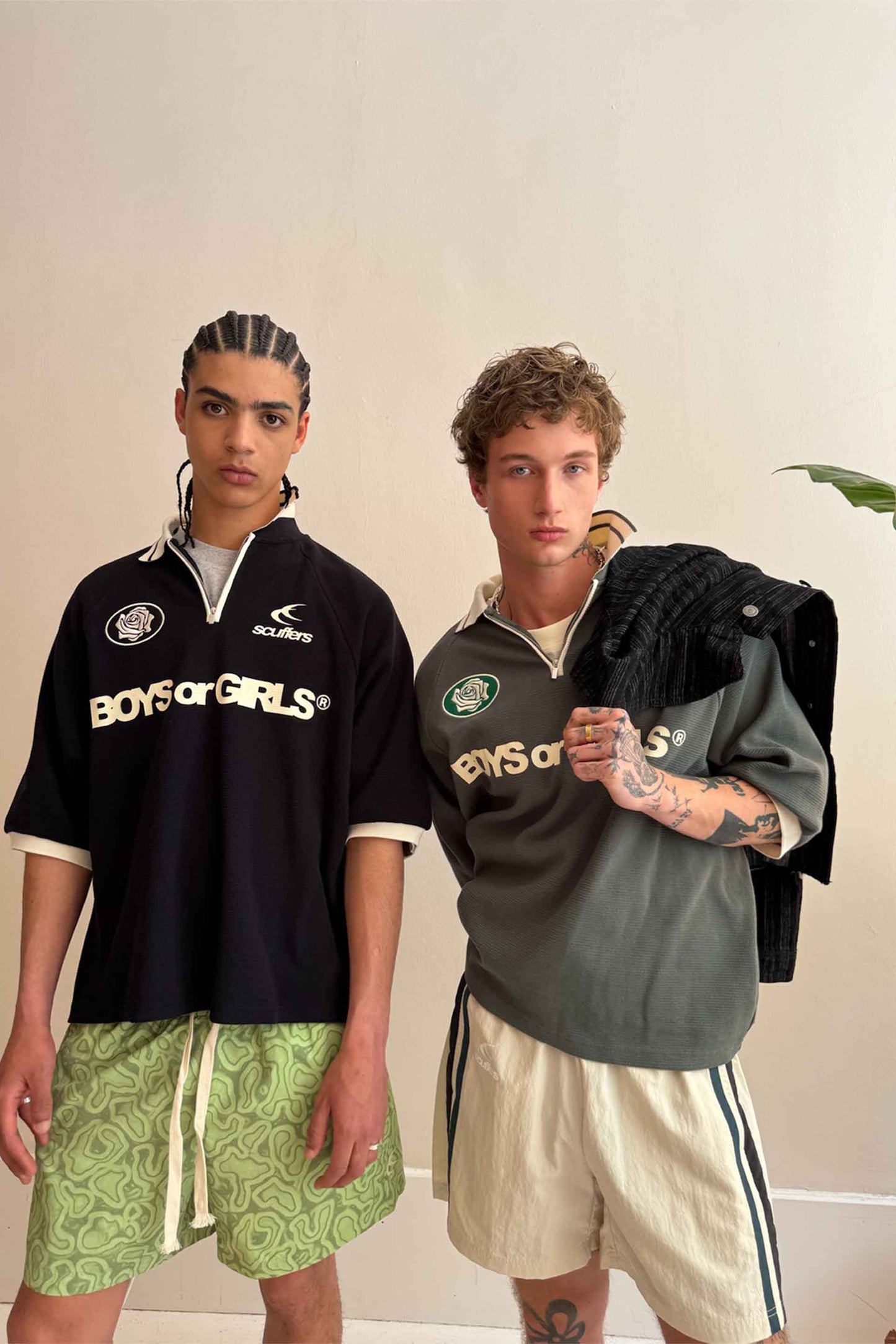 Boys or Girls Green Polo