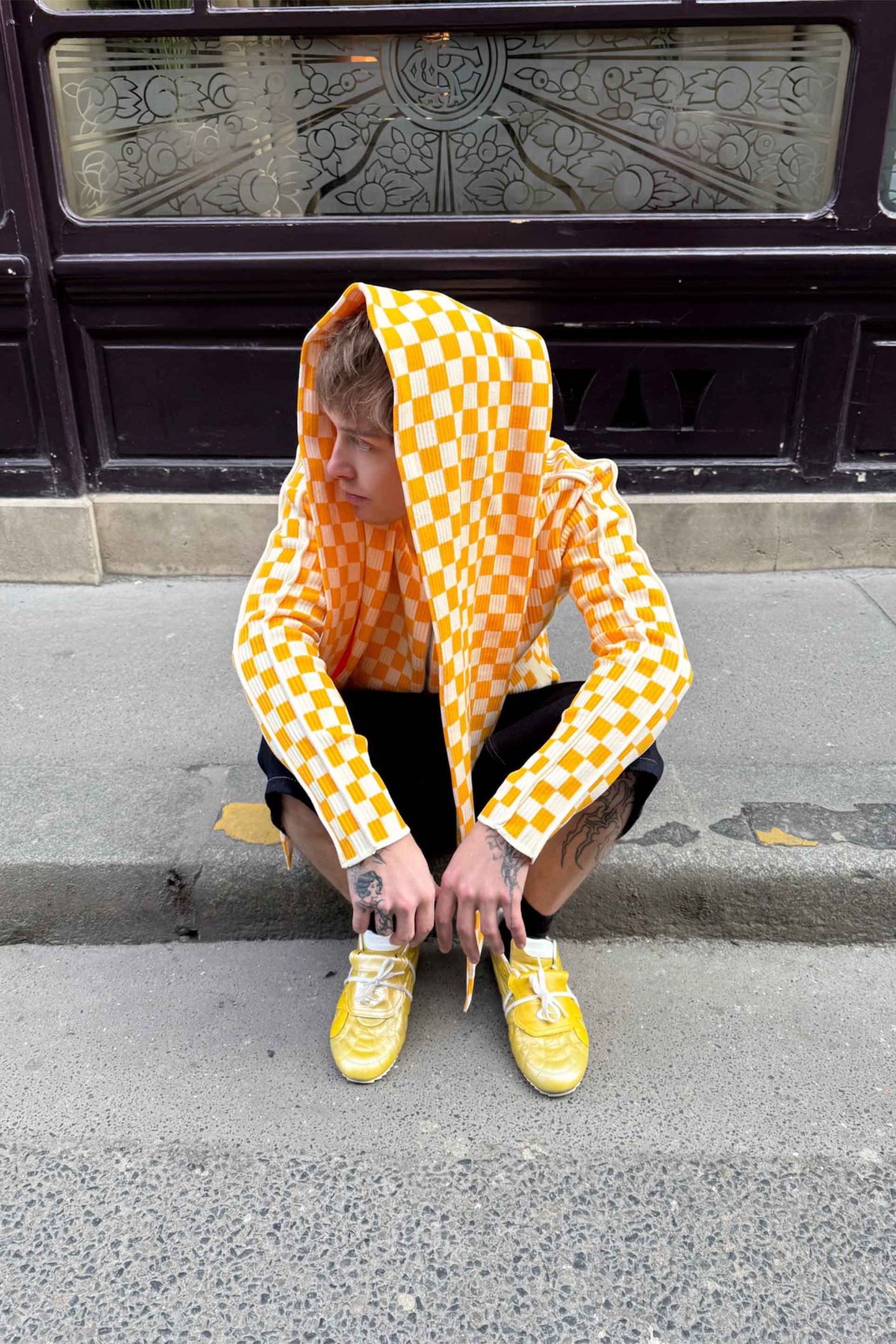 Monaco Yellow Scarf