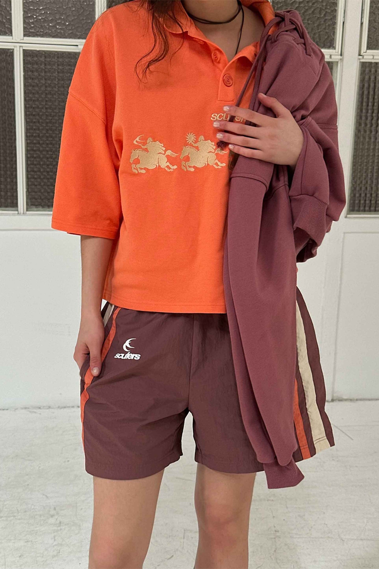 The Race Orange Polo