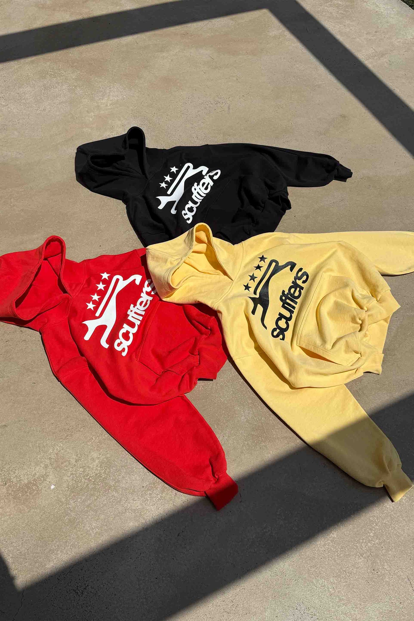 Greyhound Black Hoodie