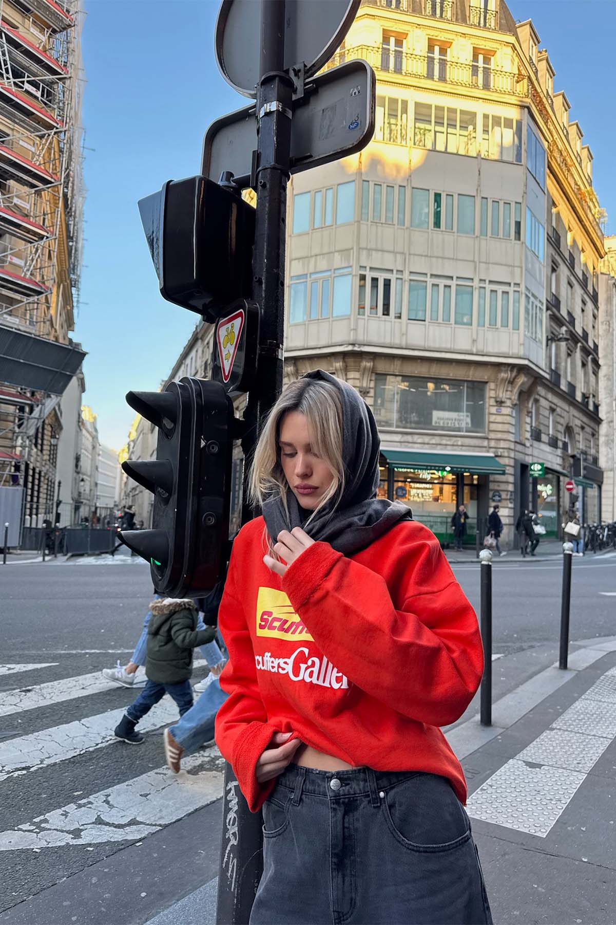 General Orange Sweatshirt