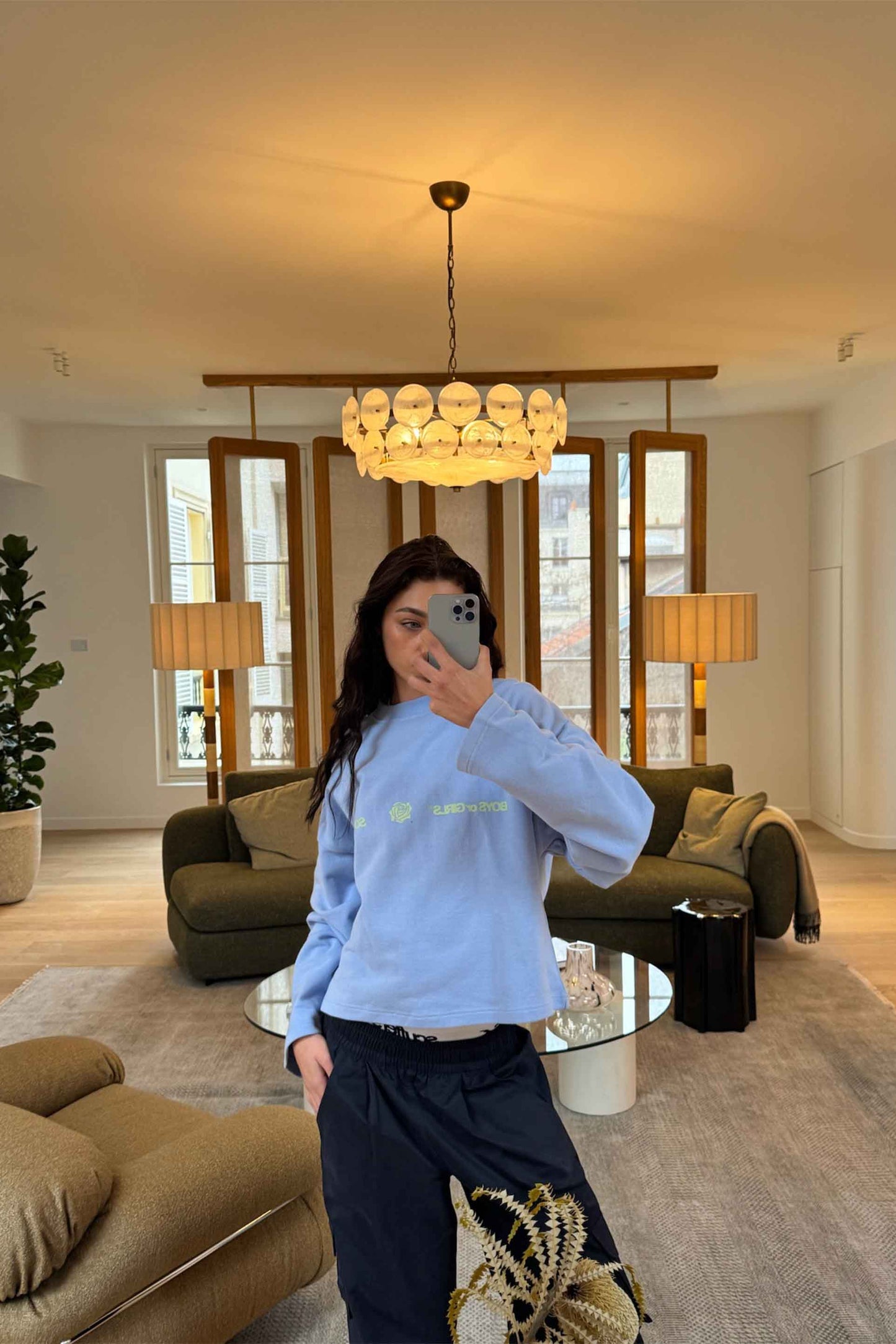 Boy Light Blue Sweatshirt