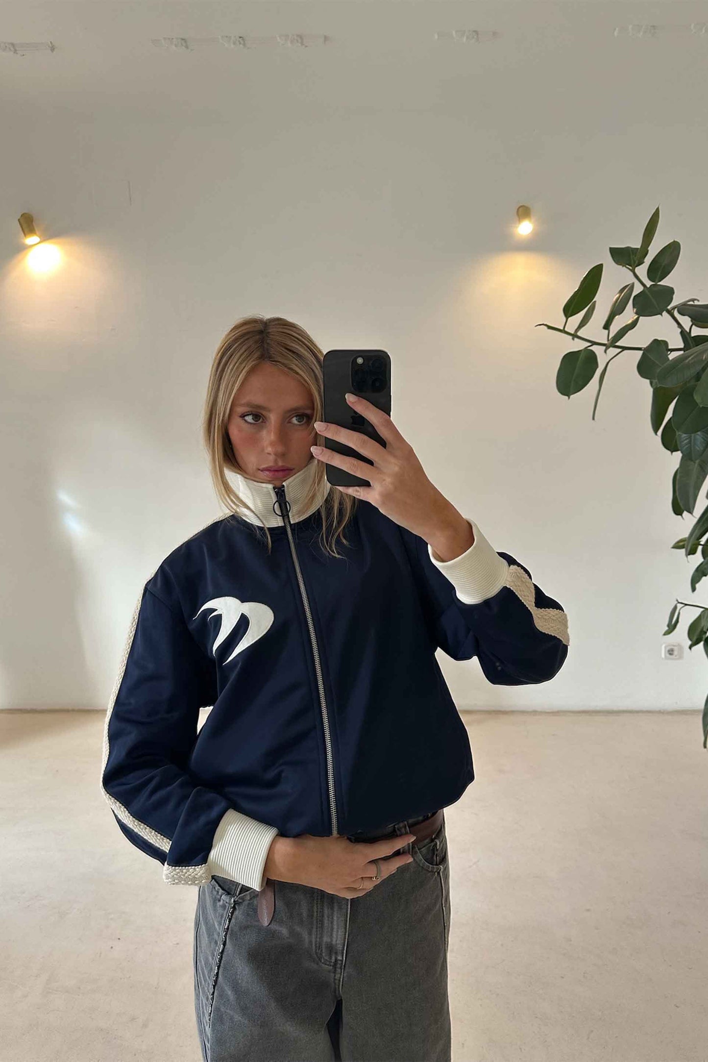 Gallery Navy Suit Jacket