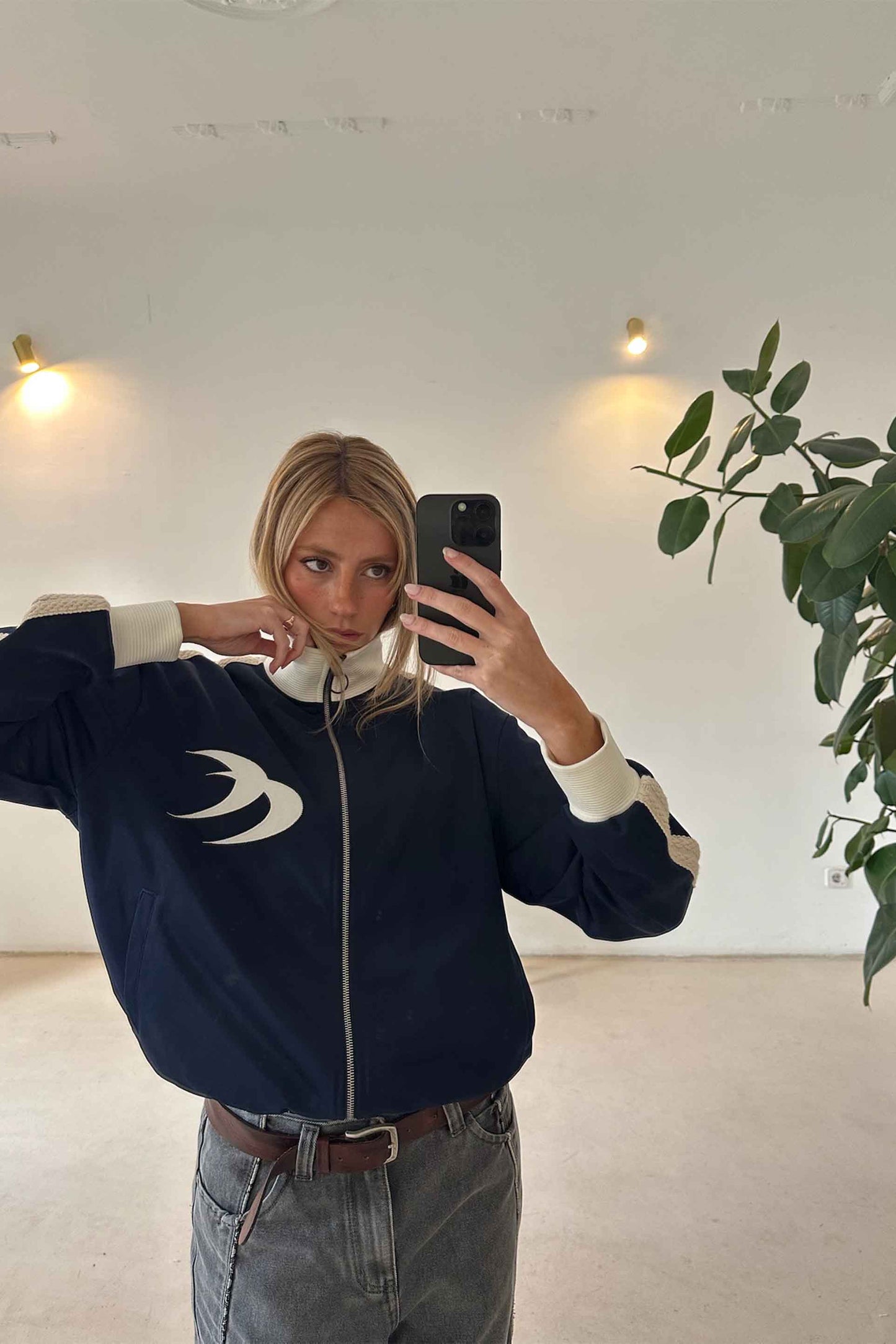Gallery Navy Suit Jacket