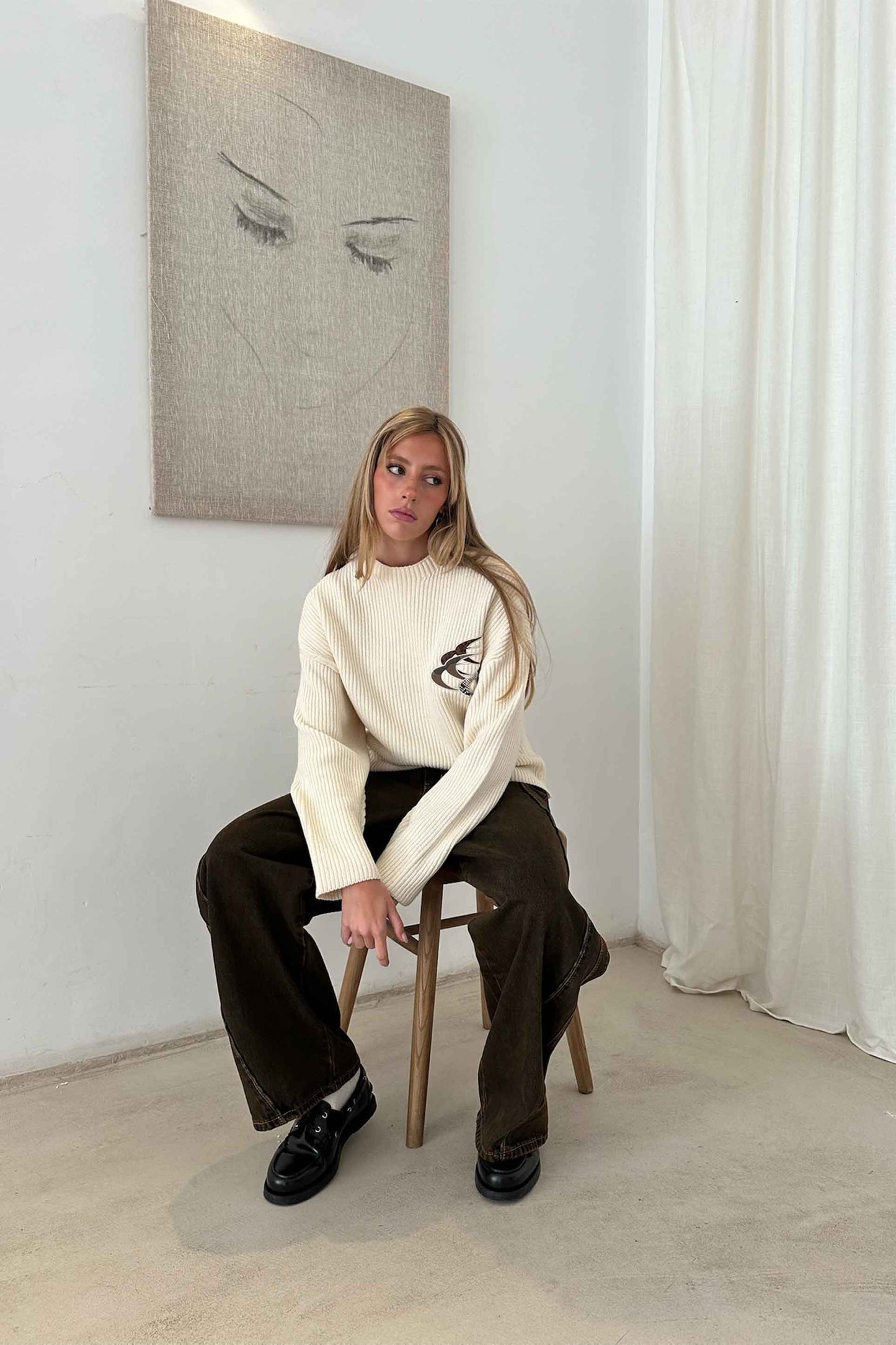 Animals Ecru Jersey