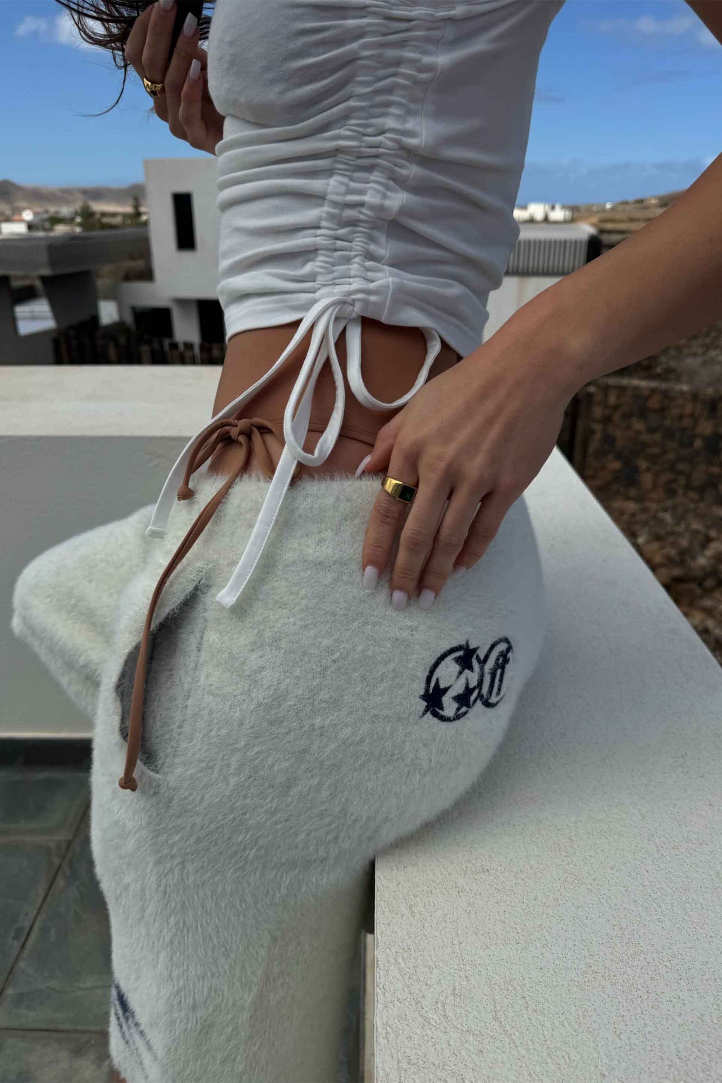 Balloom Ecru Shorts