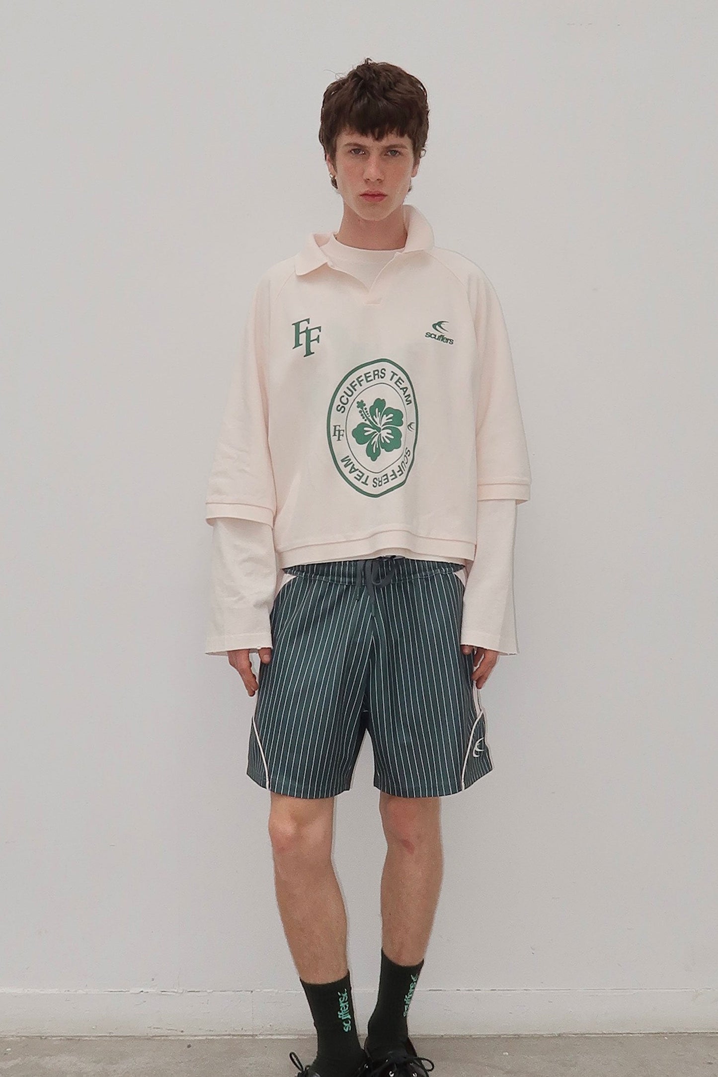 Sport Couture Green Shorts