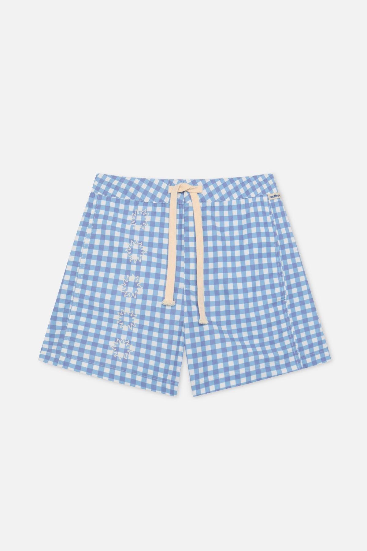 New Ibiza Checkered Blue Swimpants