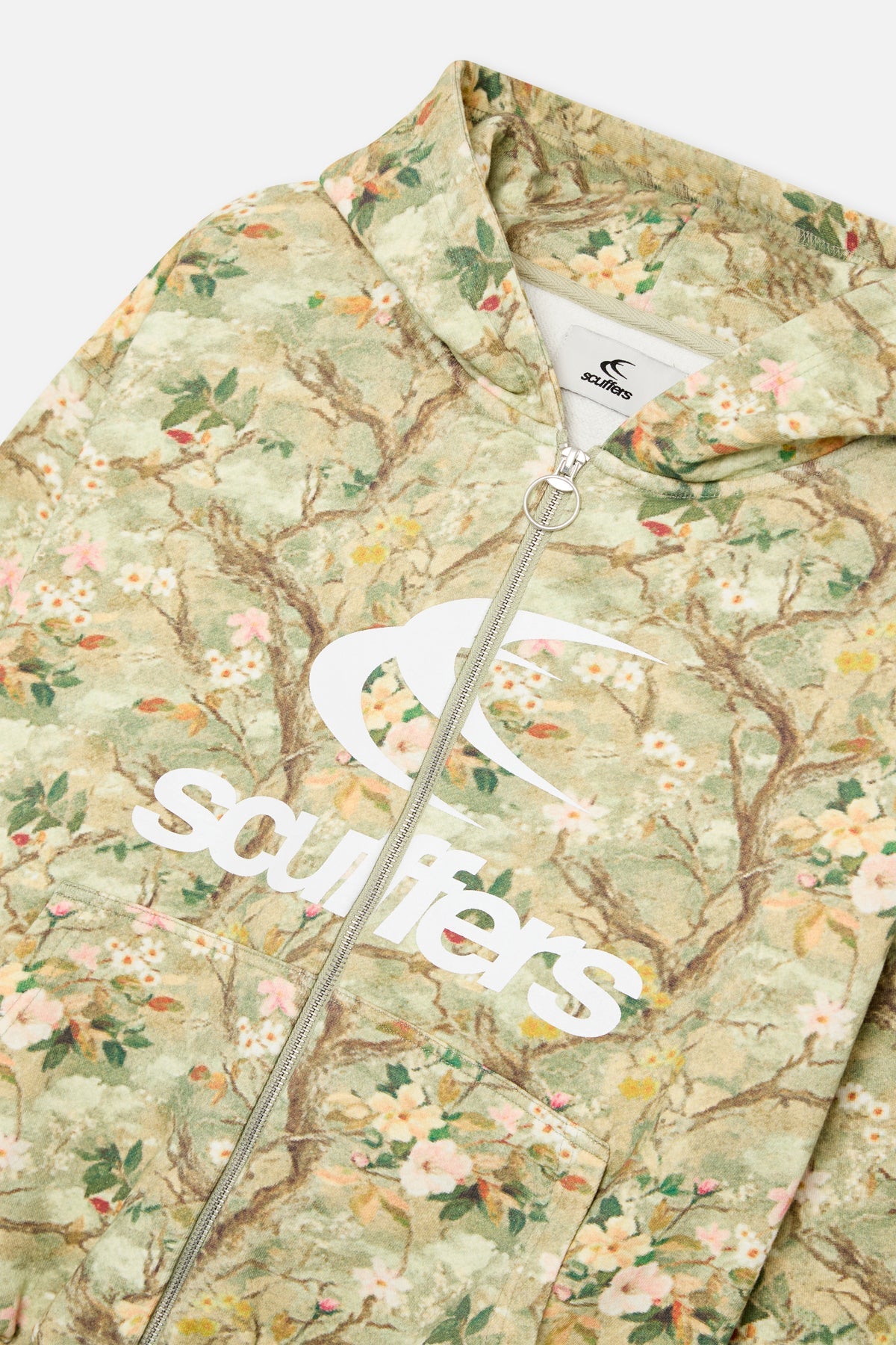 Real Flower Zipper